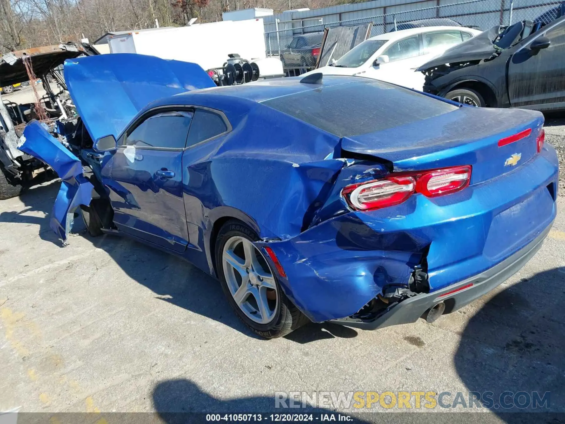 3 Photograph of a damaged car 1G1FB1RX3M0128032 CHEVROLET CAMARO 2021