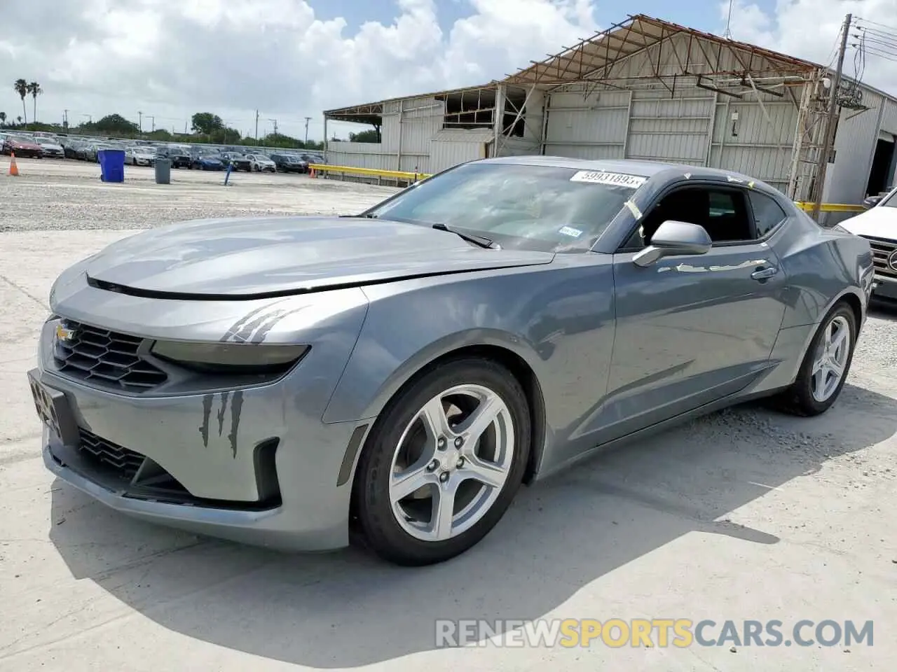 1 Photograph of a damaged car 1G1FB1RX5M0126864 CHEVROLET CAMARO 2021