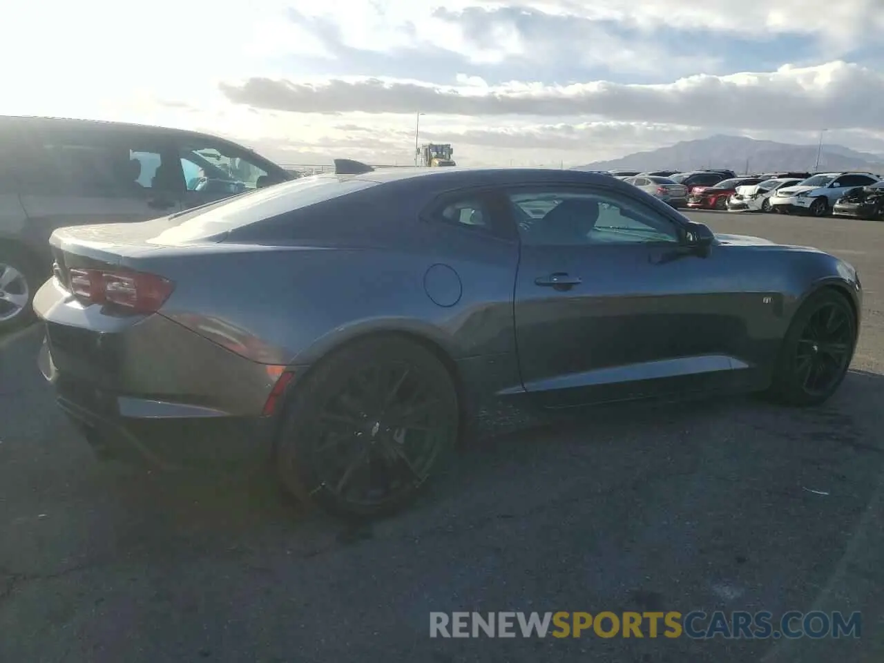 3 Photograph of a damaged car 1G1FB1RX6M0137372 CHEVROLET CAMARO 2021