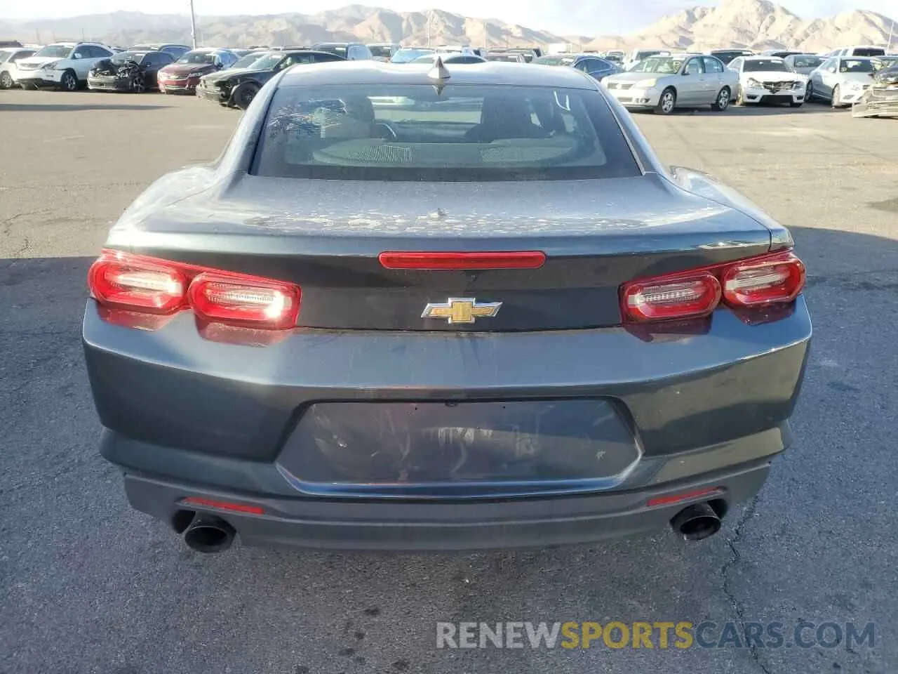 6 Photograph of a damaged car 1G1FB1RX6M0137372 CHEVROLET CAMARO 2021
