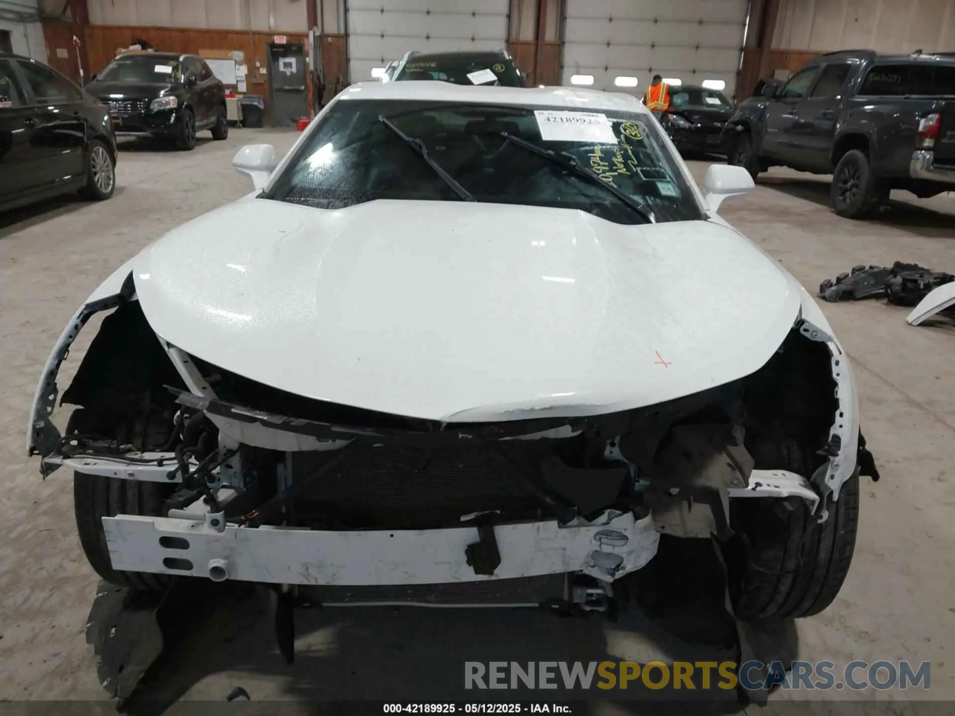 12 Photograph of a damaged car 1G1FB1RX7M0128230 CHEVROLET CAMARO 2021