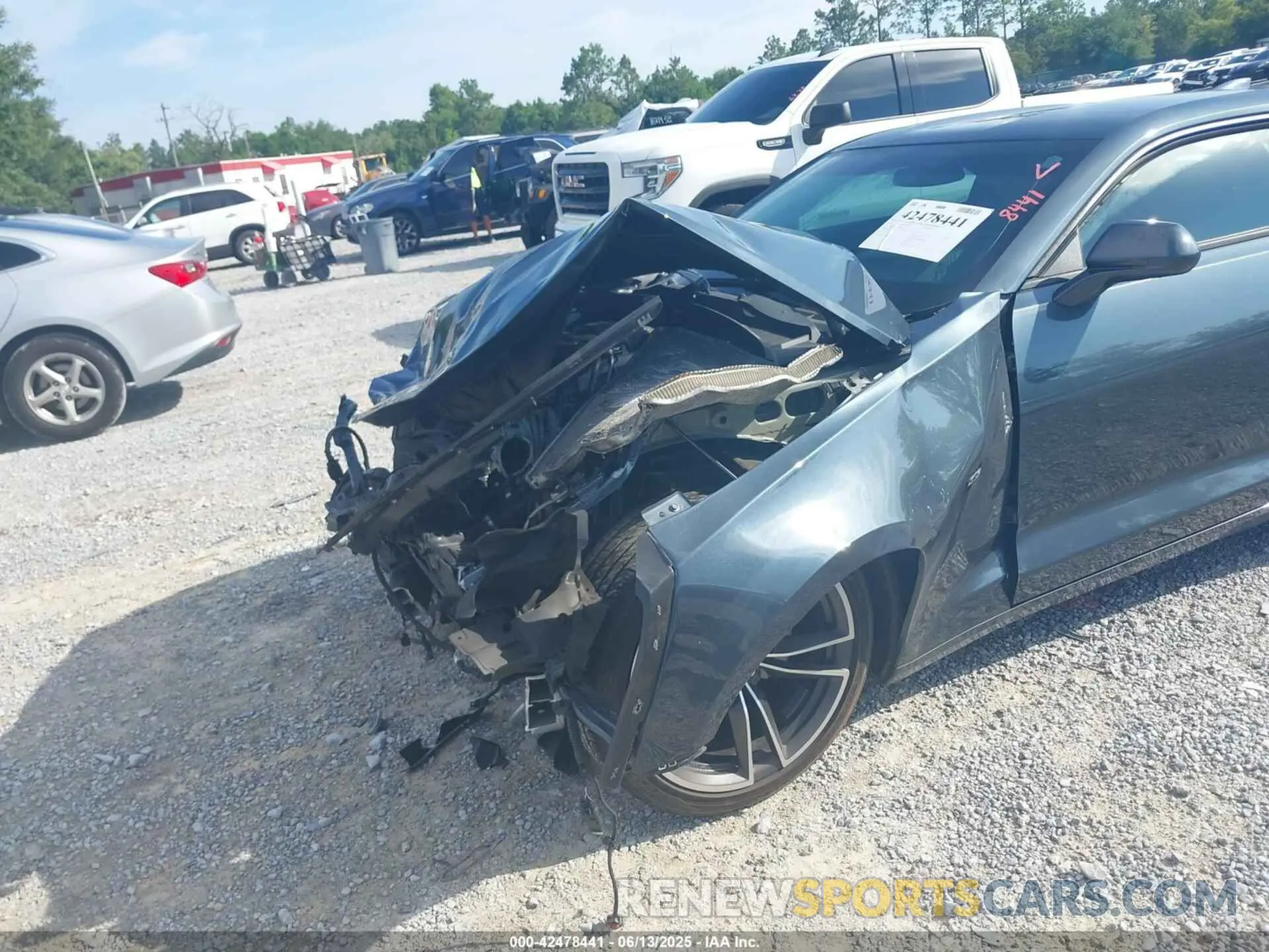 6 Photograph of a damaged car 1G1FB1RX8M0124168 CHEVROLET CAMARO 2021