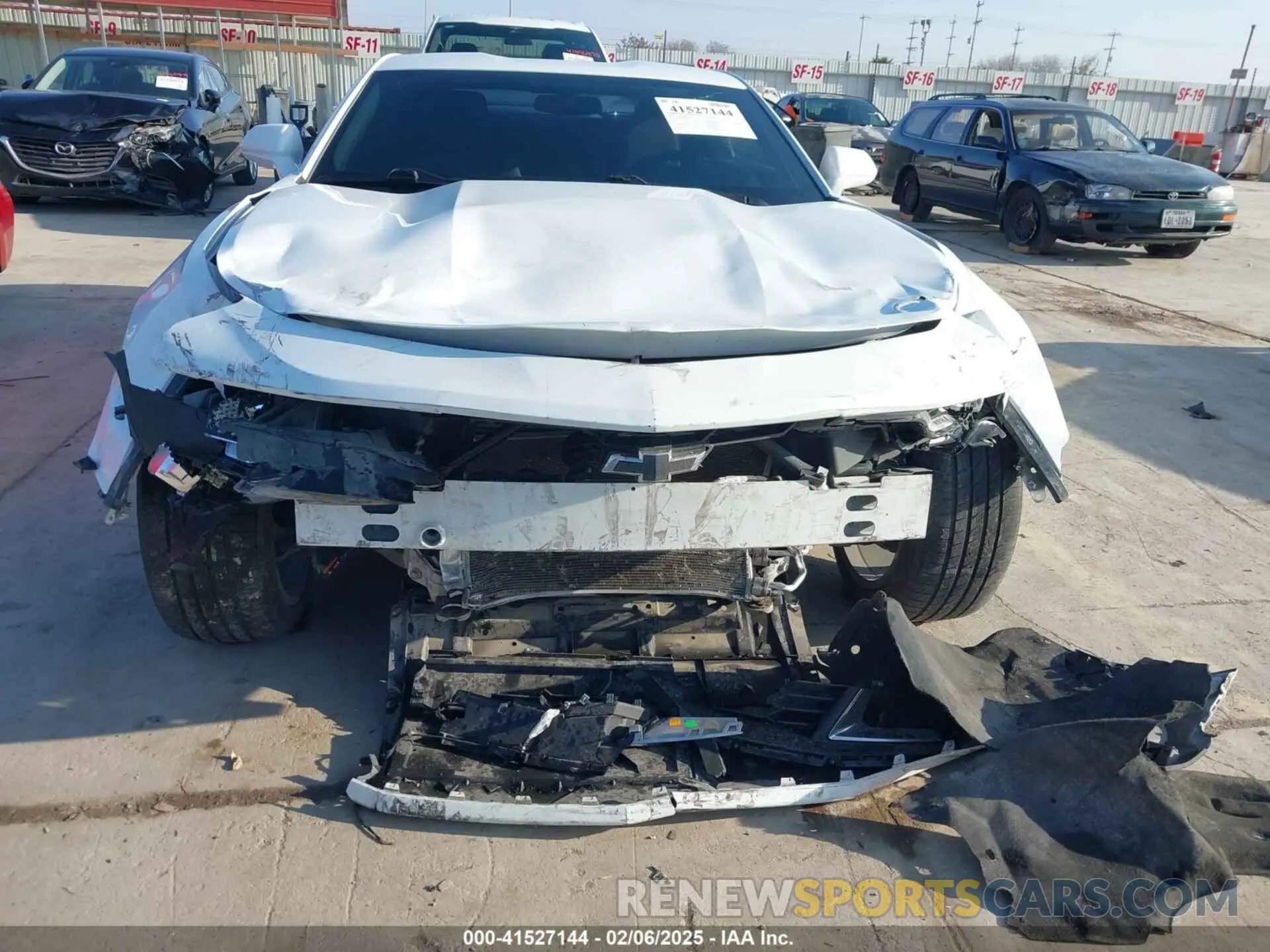 13 Photograph of a damaged car 1G1FB1RX8M0130021 CHEVROLET CAMARO 2021