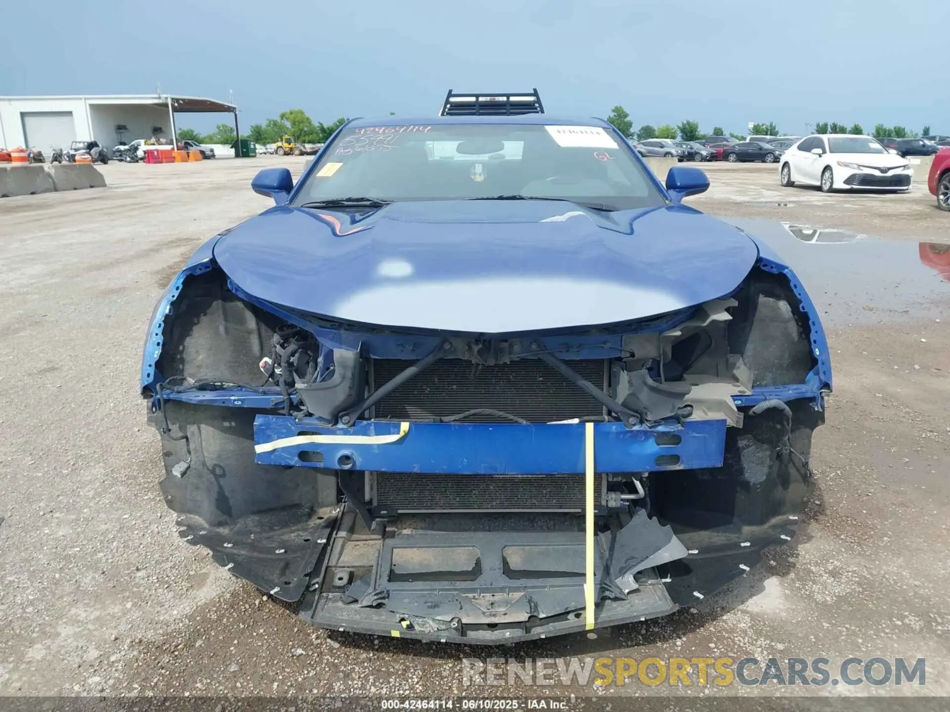 12 Photograph of a damaged car 1G1FB1RX9M0106195 CHEVROLET CAMARO 2021