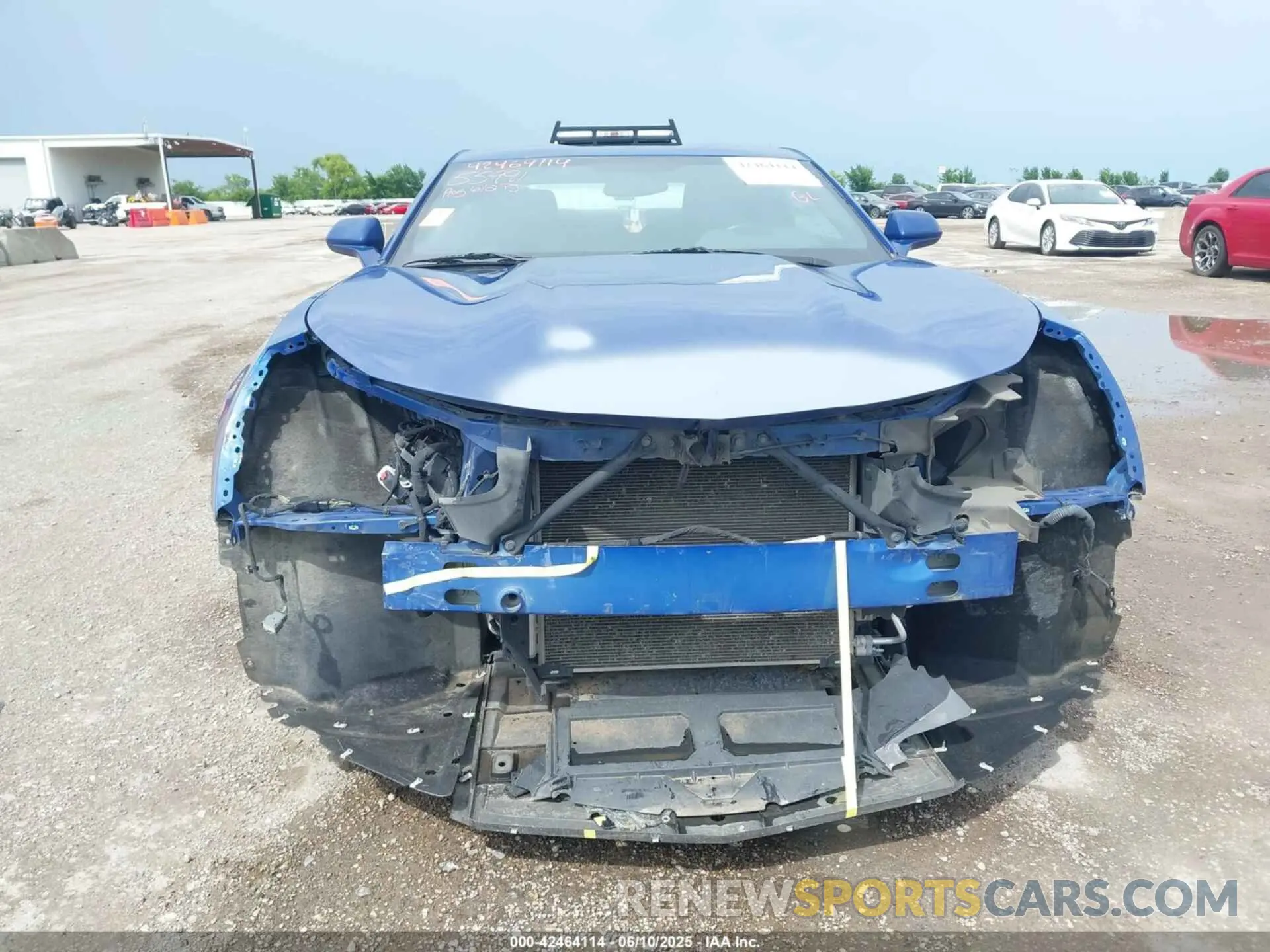 6 Photograph of a damaged car 1G1FB1RX9M0106195 CHEVROLET CAMARO 2021