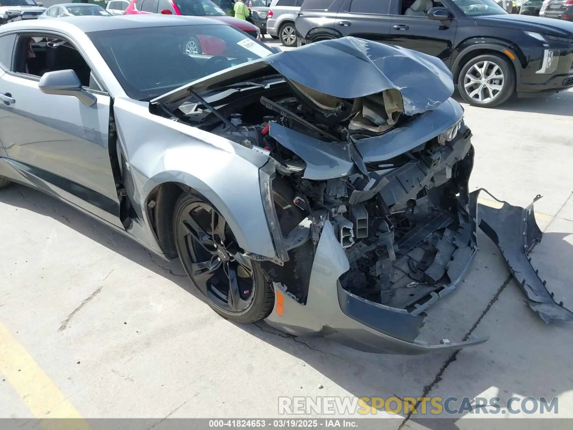 17 Photograph of a damaged car 1G1FB1RX9M0125698 CHEVROLET CAMARO 2021