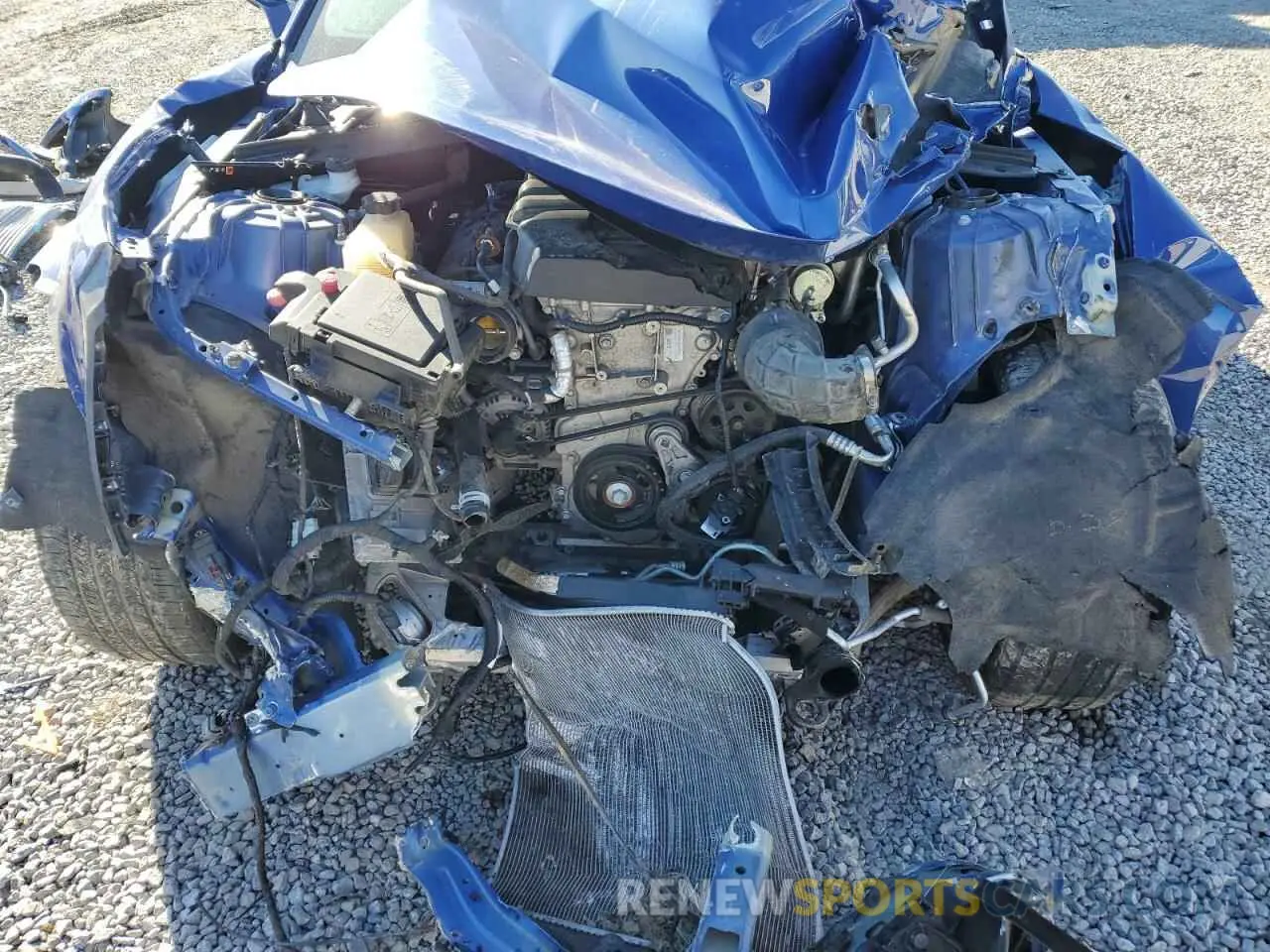 11 Photograph of a damaged car 1G1FB1RXXM0108036 CHEVROLET CAMARO 2021