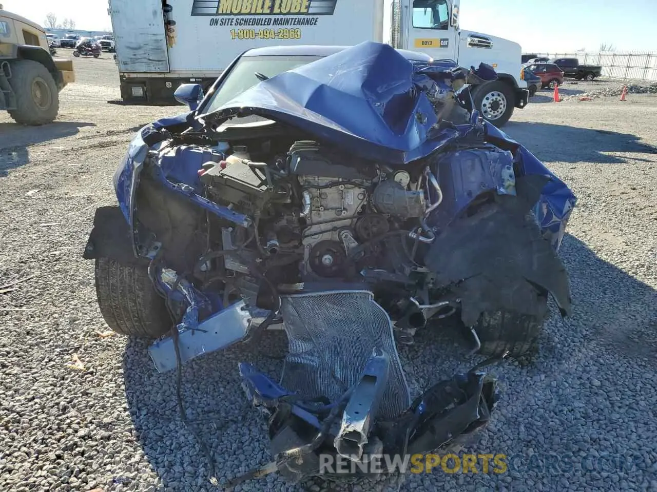 5 Photograph of a damaged car 1G1FB1RXXM0108036 CHEVROLET CAMARO 2021
