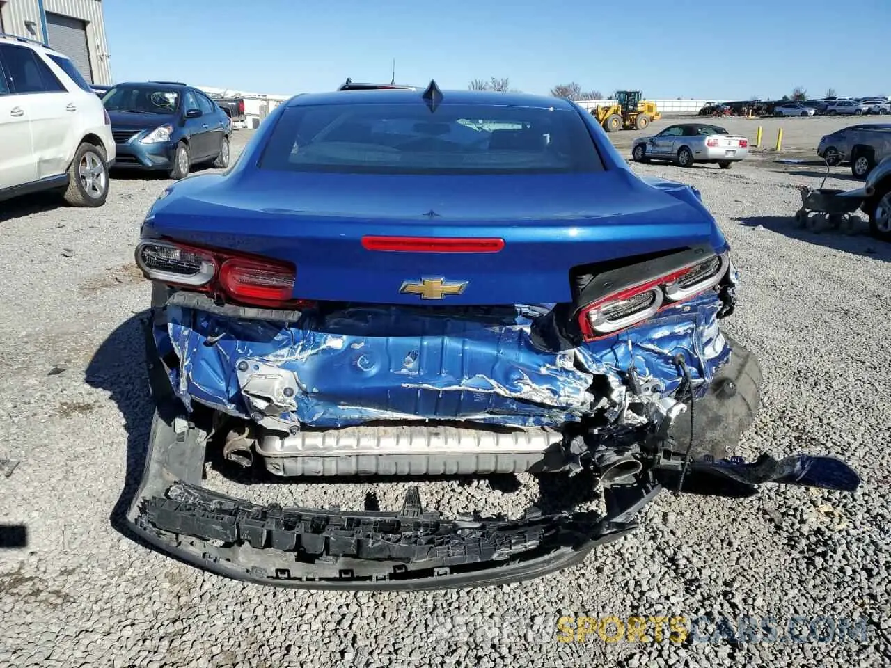 6 Photograph of a damaged car 1G1FB1RXXM0108036 CHEVROLET CAMARO 2021
