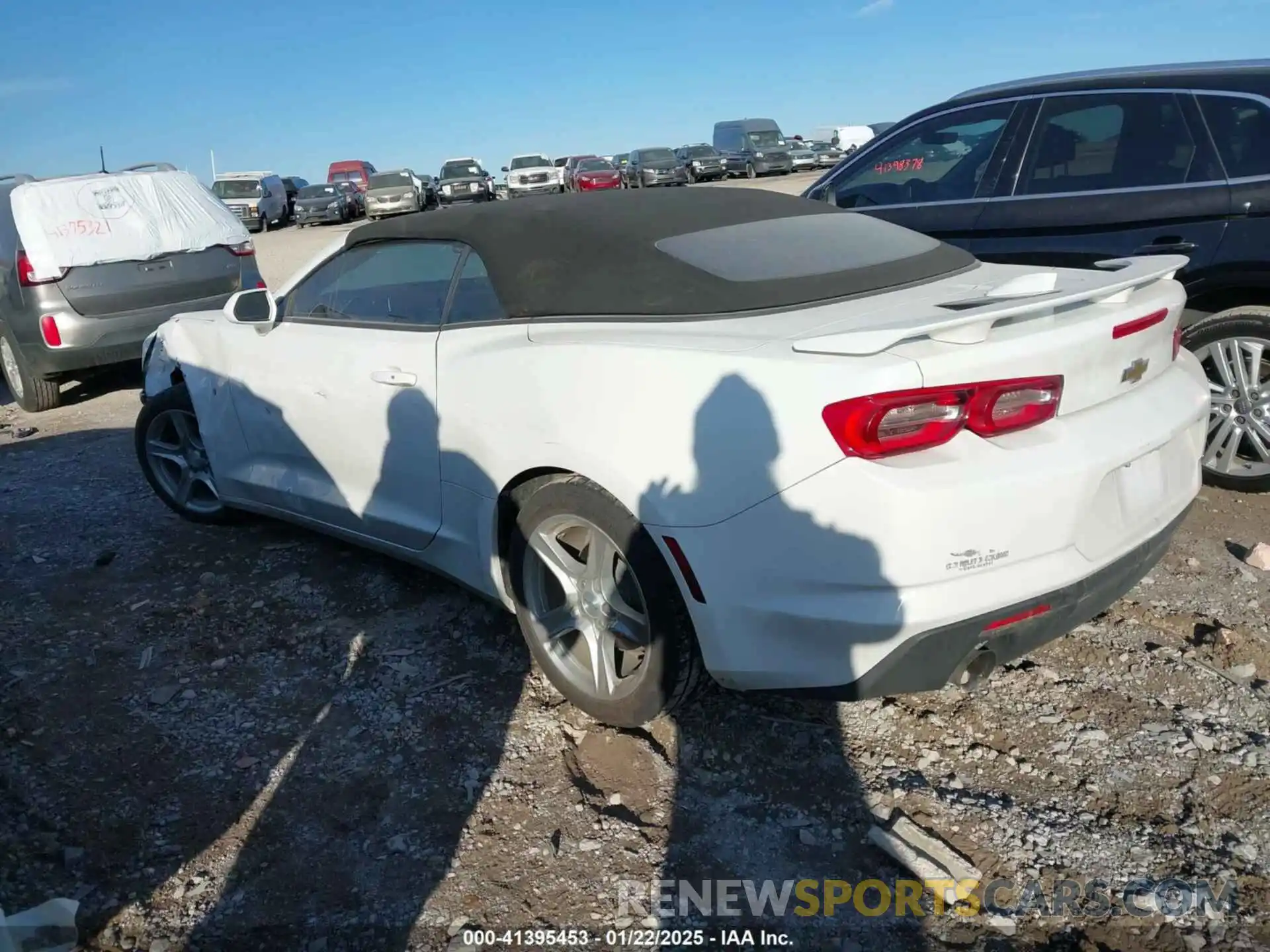 3 Photograph of a damaged car 1G1FB3DS5M0104001 CHEVROLET CAMARO 2021