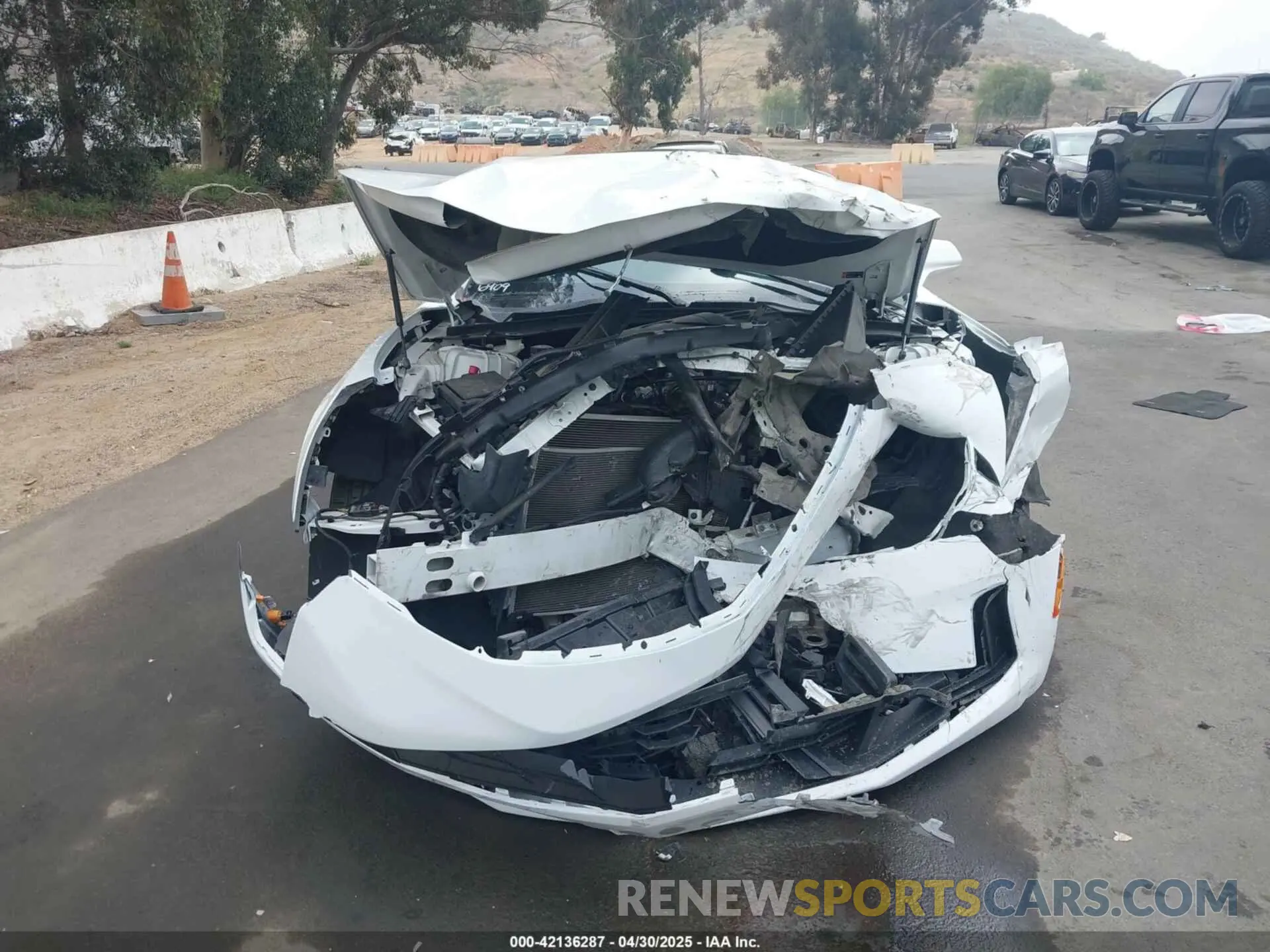 12 Photograph of a damaged car 1G1FD1RS9M0136909 CHEVROLET CAMARO 2021