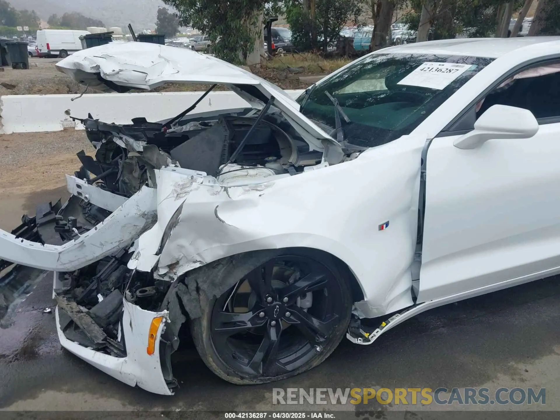 6 Photograph of a damaged car 1G1FD1RS9M0136909 CHEVROLET CAMARO 2021
