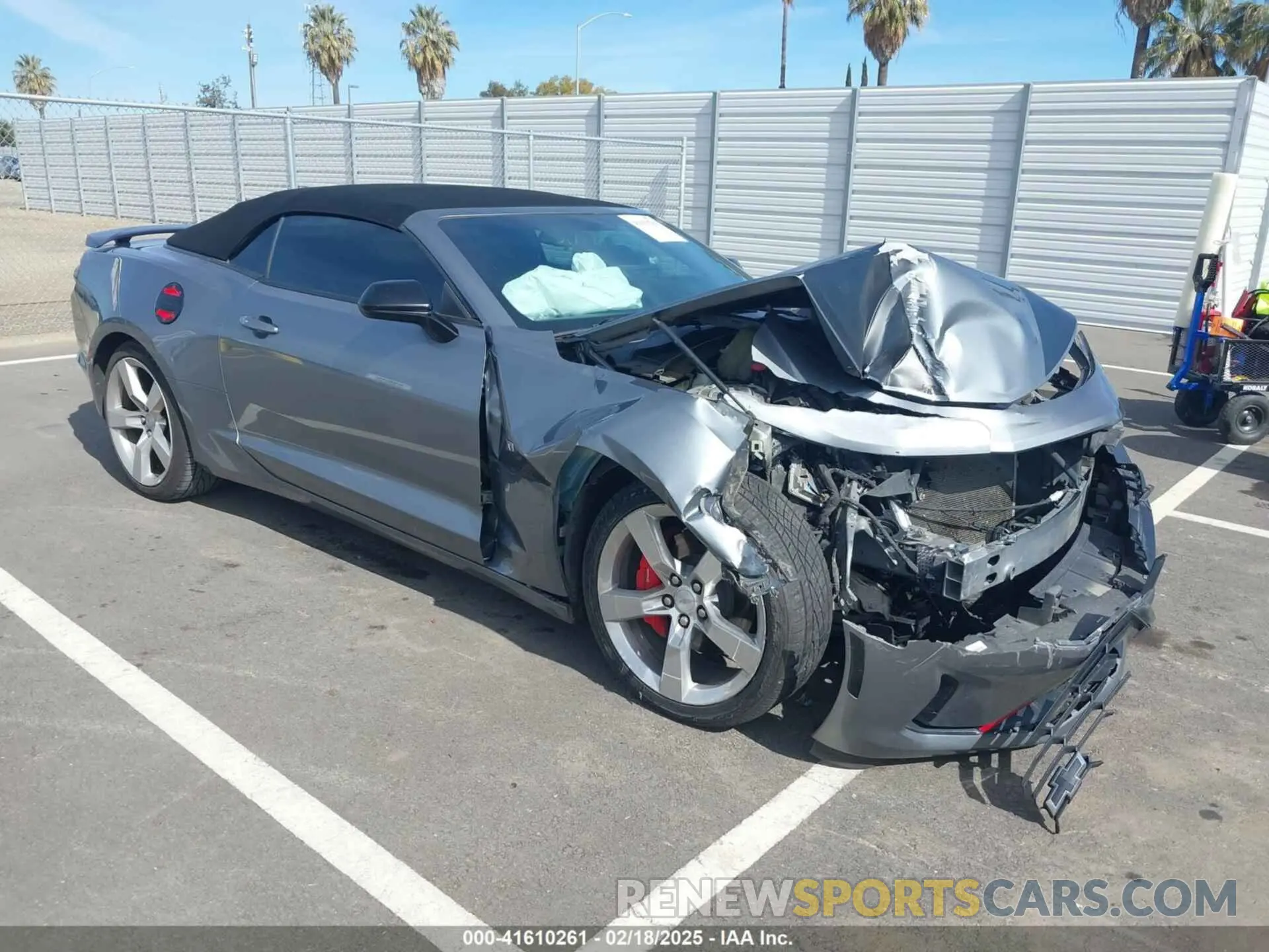 1 Photograph of a damaged car 1G1FD3DS5M0142399 CHEVROLET CAMARO 2021