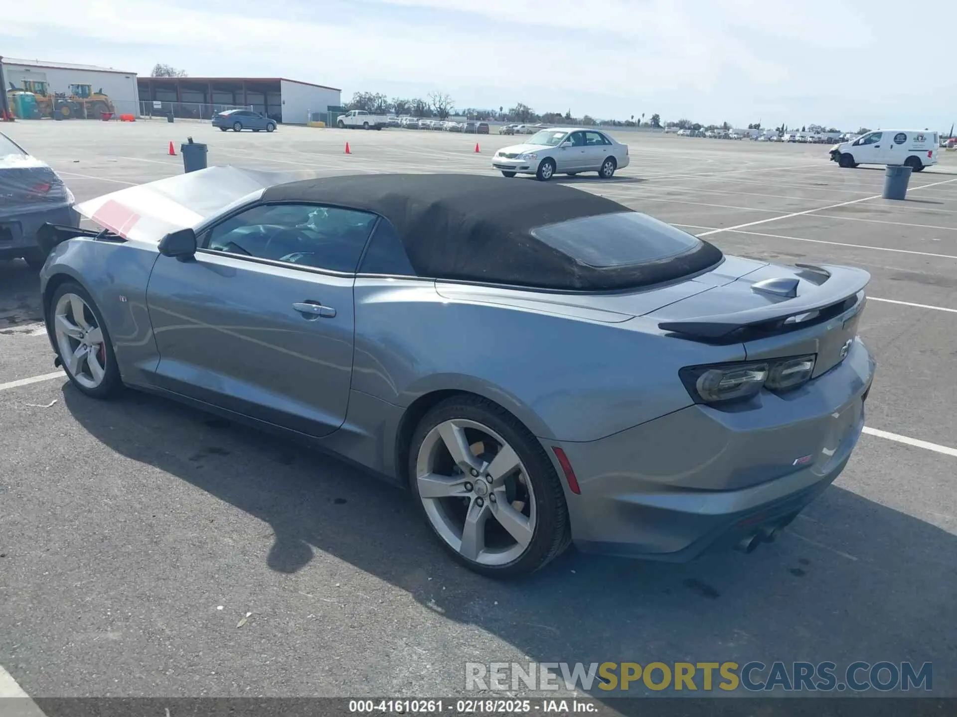 3 Photograph of a damaged car 1G1FD3DS5M0142399 CHEVROLET CAMARO 2021