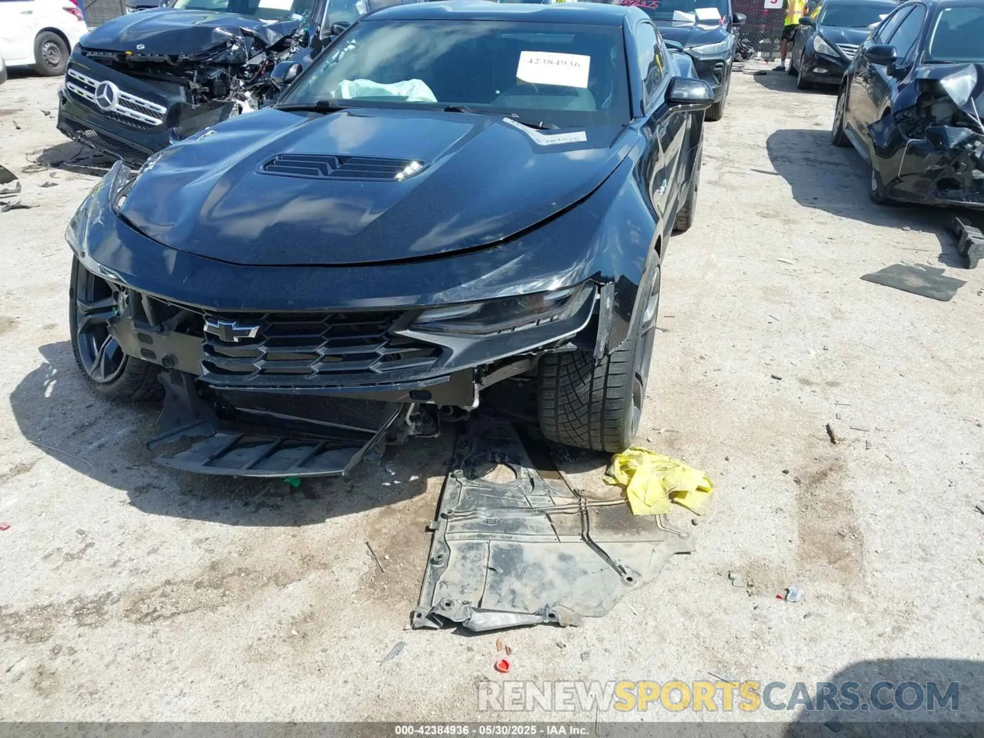 6 Photograph of a damaged car 1G1FE1R70M0117464 CHEVROLET CAMARO 2021
