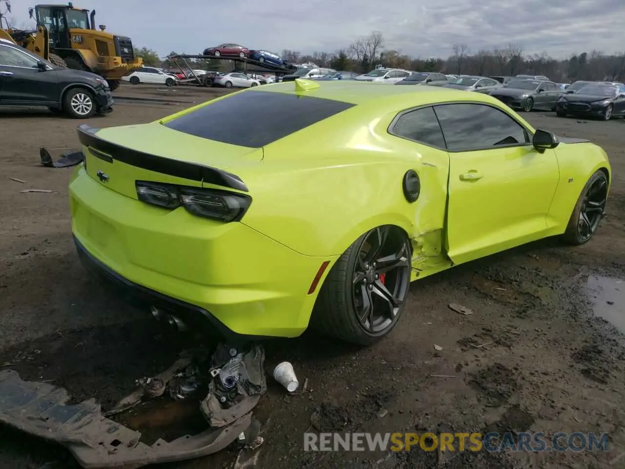 3 Photograph of a damaged car 1G1FE1R72M0108068 CHEVROLET CAMARO 2021
