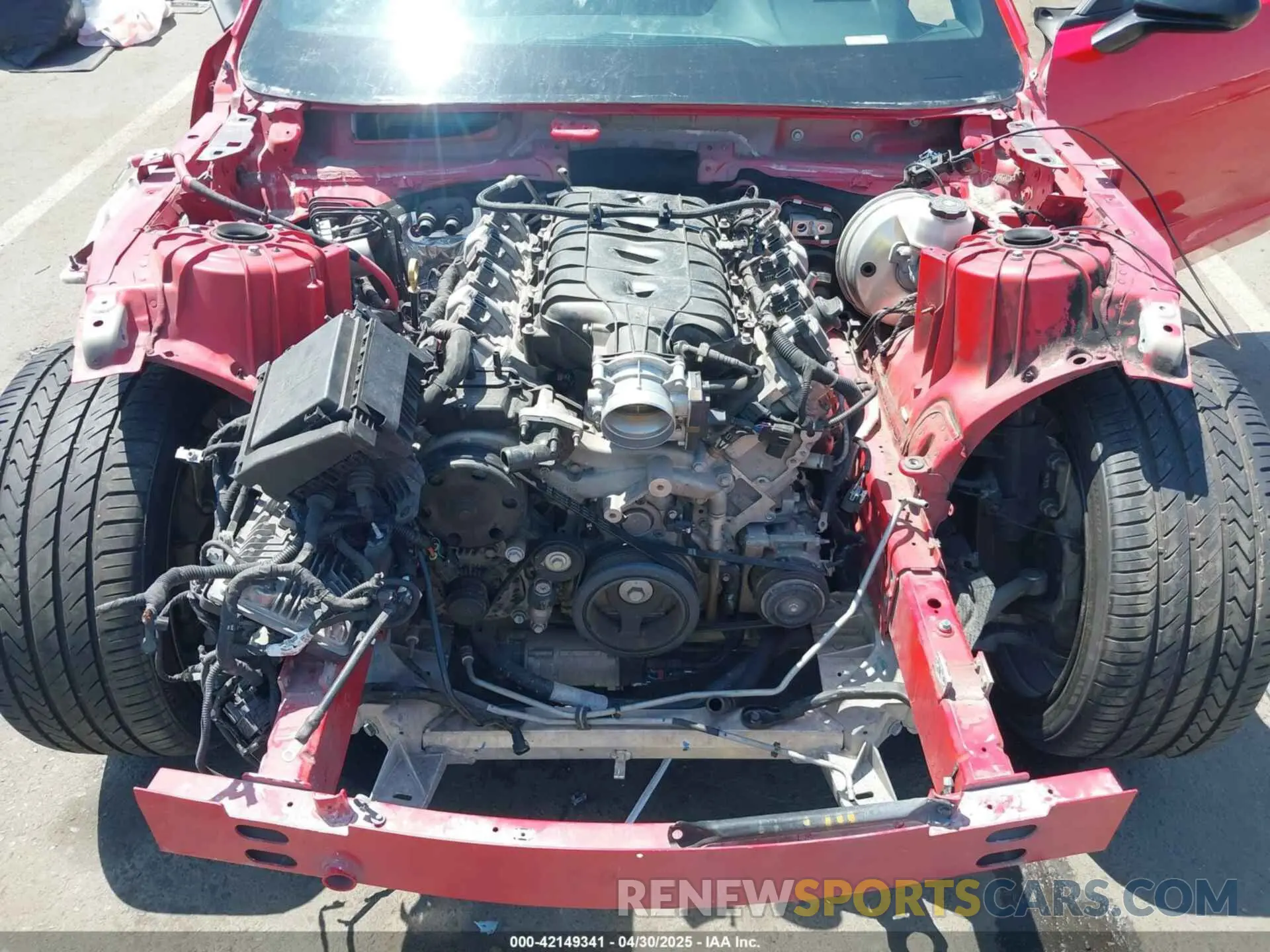 10 Photograph of a damaged car 1G1FE1R73M0108547 CHEVROLET CAMARO 2021