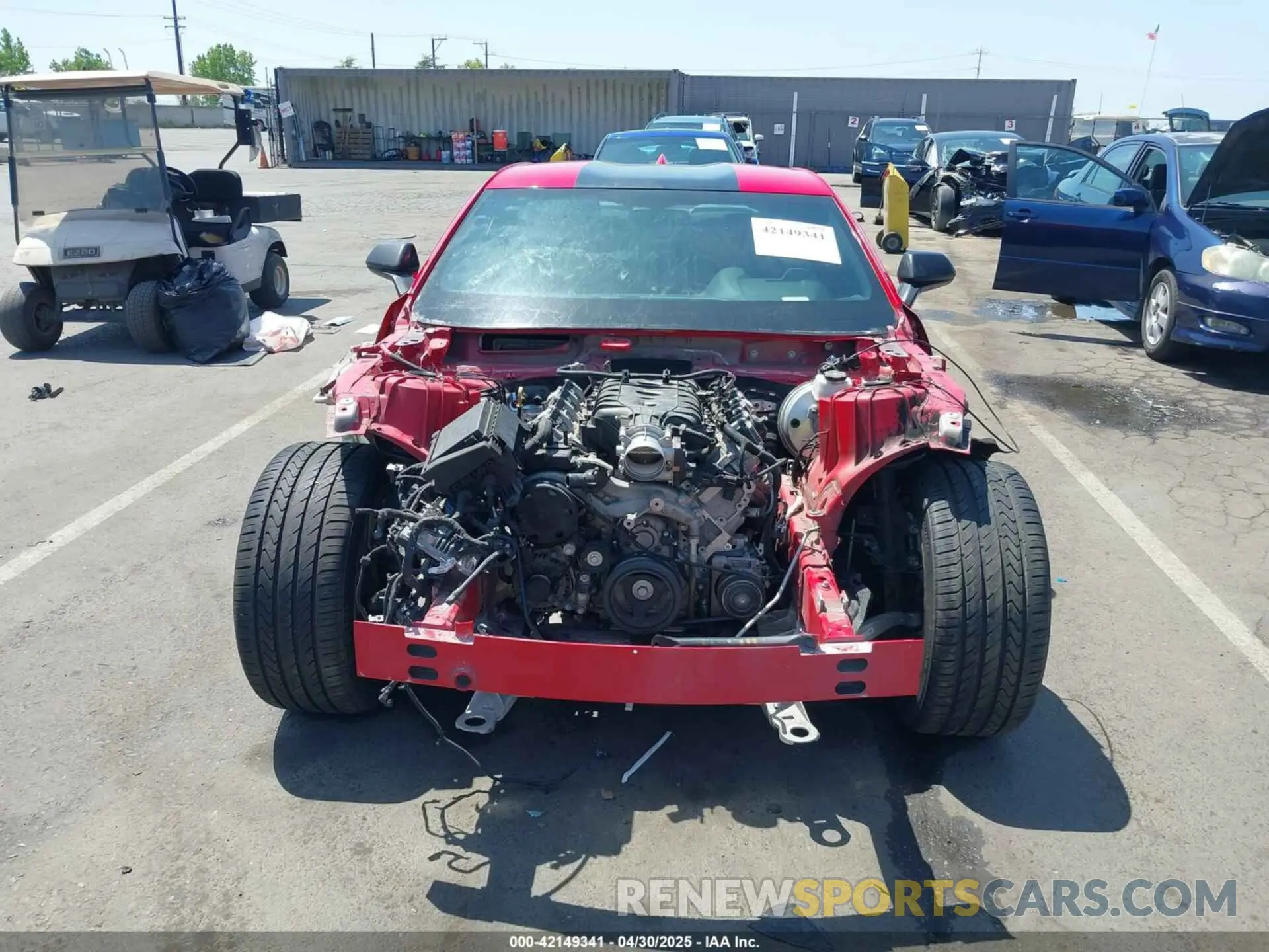 11 Photograph of a damaged car 1G1FE1R73M0108547 CHEVROLET CAMARO 2021