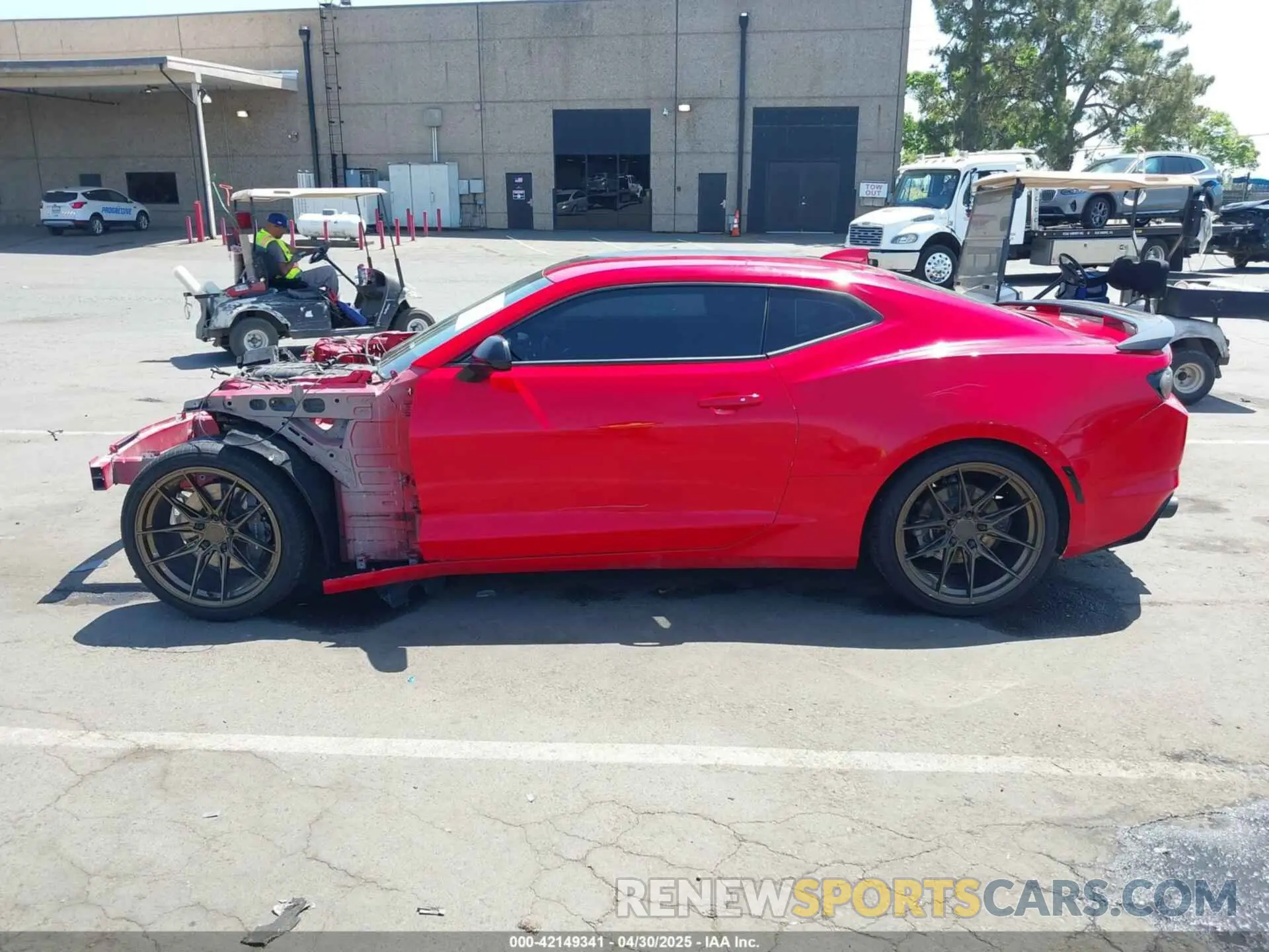 13 Photograph of a damaged car 1G1FE1R73M0108547 CHEVROLET CAMARO 2021