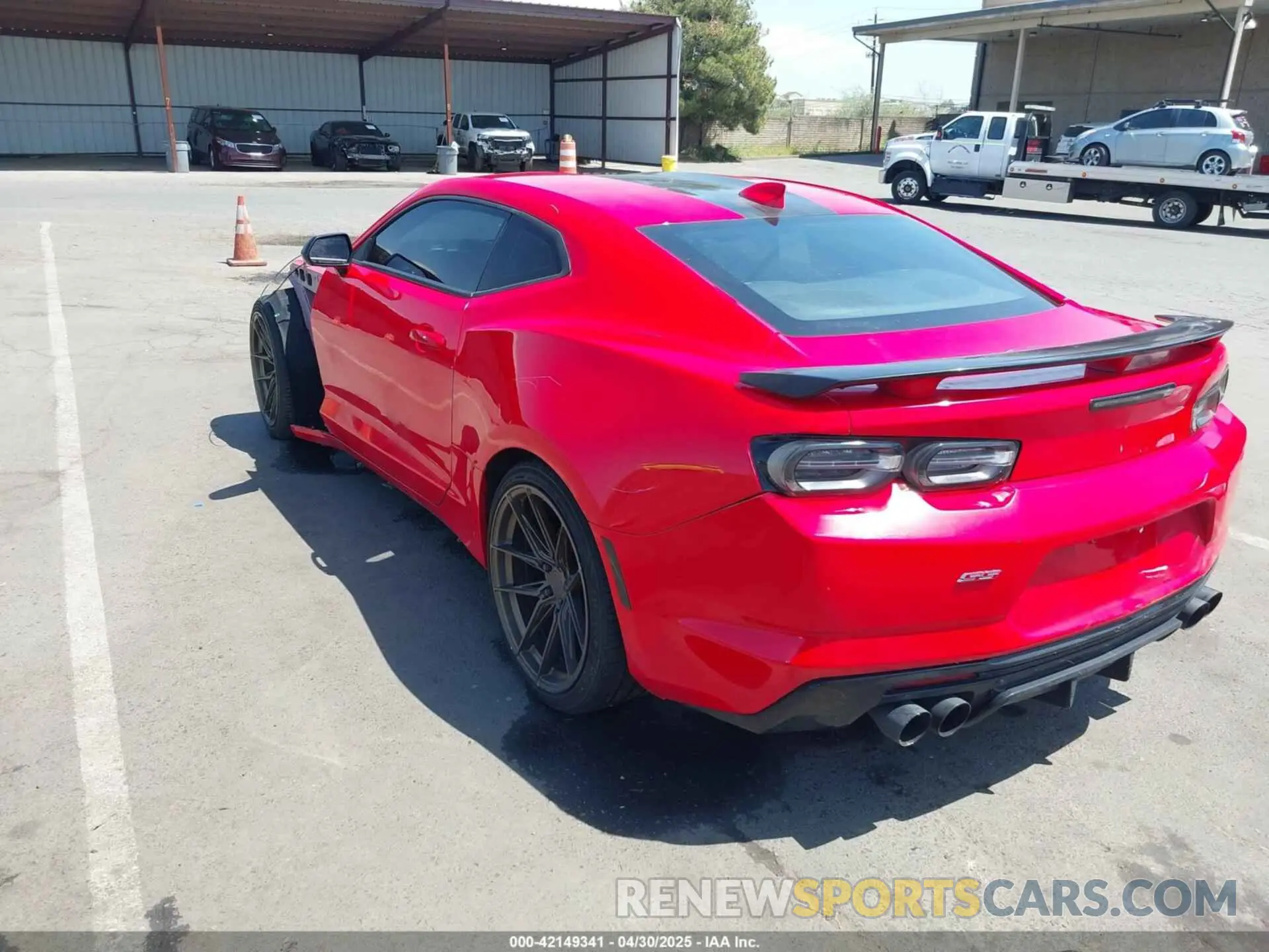 3 Photograph of a damaged car 1G1FE1R73M0108547 CHEVROLET CAMARO 2021