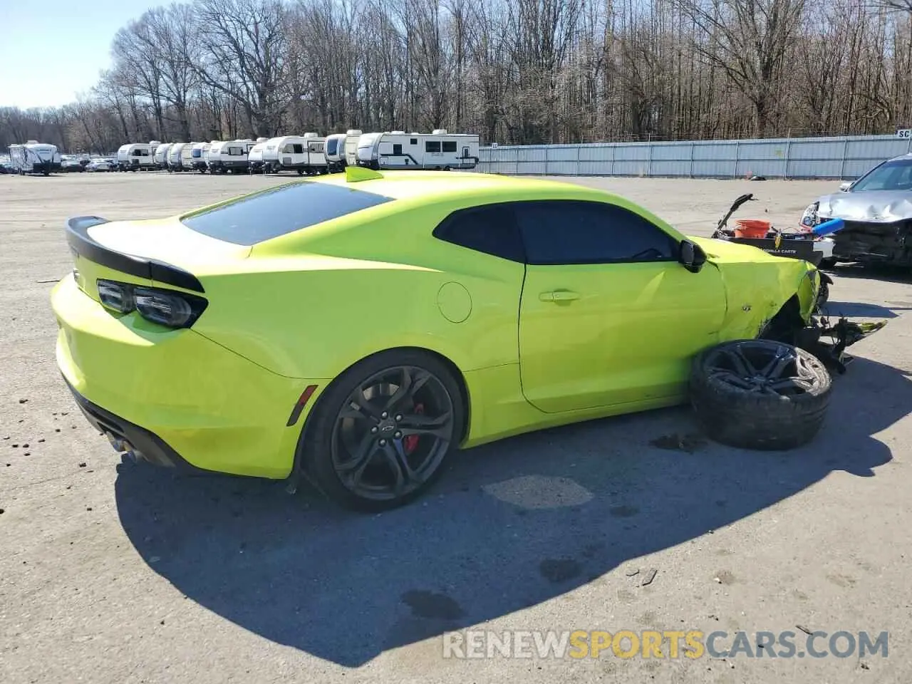 3 Photograph of a damaged car 1G1FE1R76M0105173 CHEVROLET CAMARO 2021