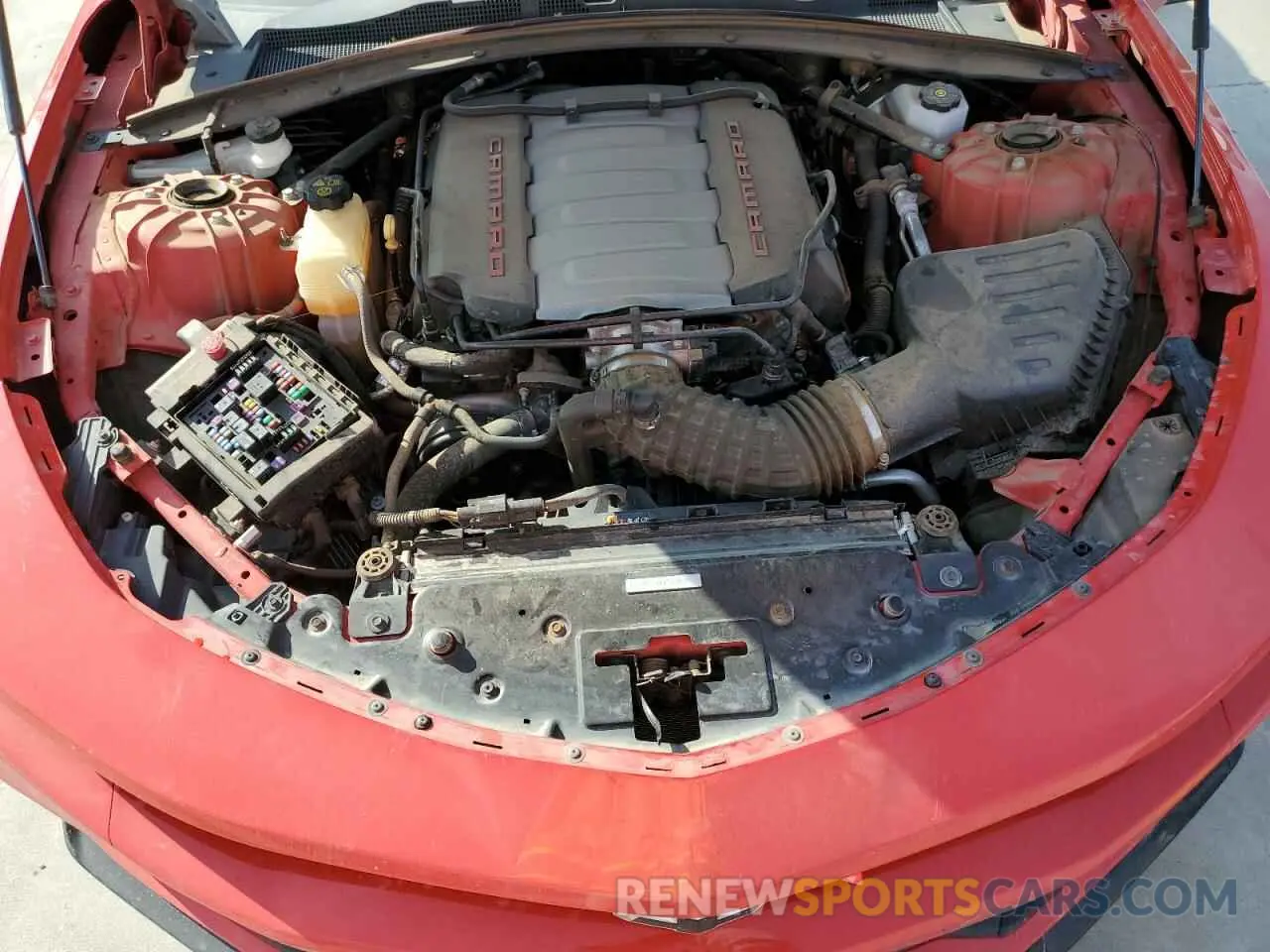 12 Photograph of a damaged car 1G1FF1R70M0100600 CHEVROLET CAMARO 2021