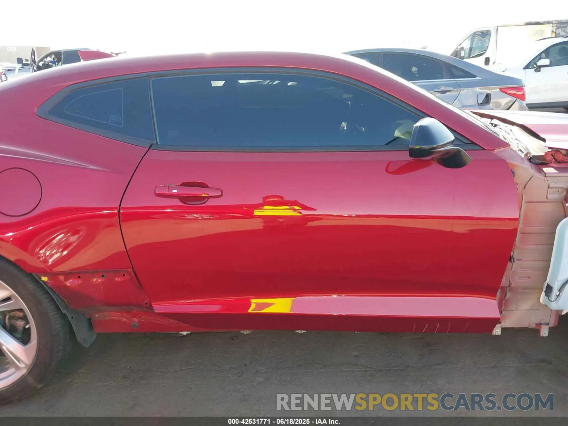 14 Photograph of a damaged car 1G1FF1R71M0112447 CHEVROLET CAMARO 2021