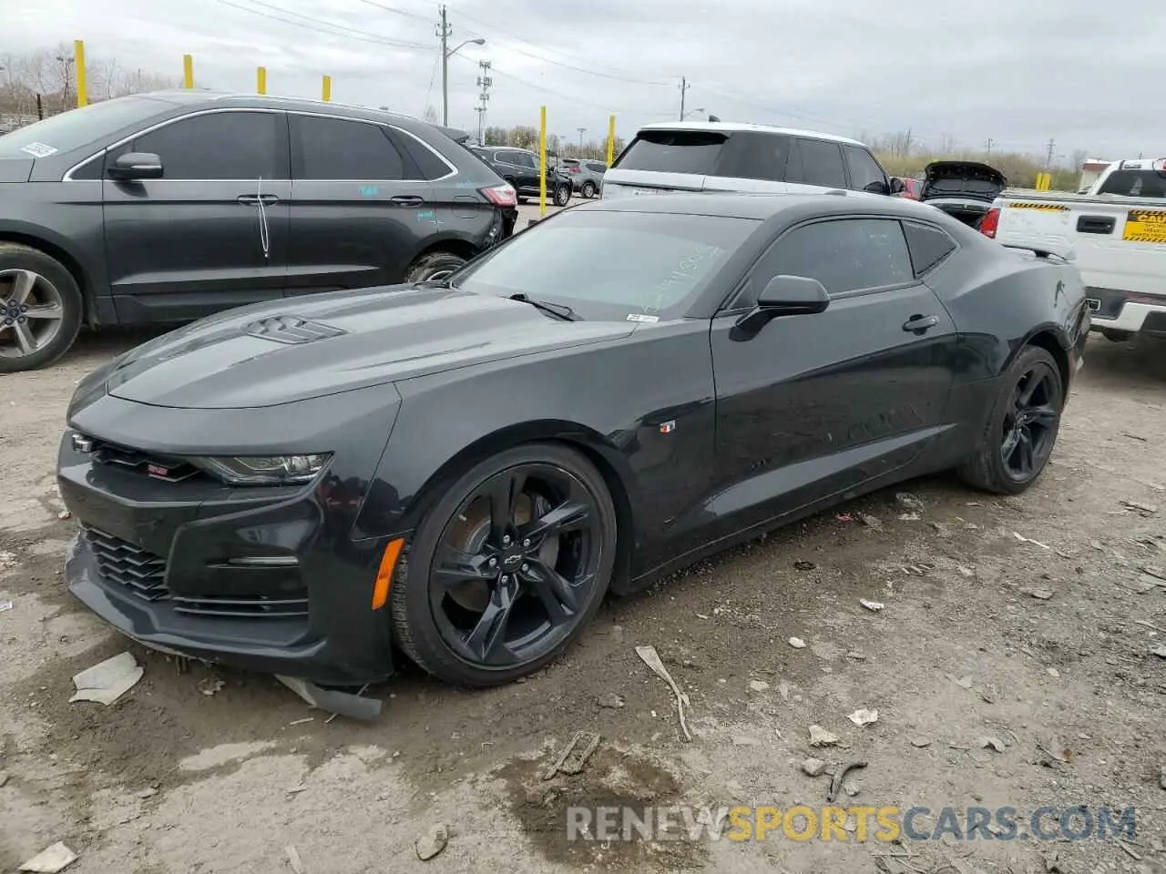1 Photograph of a damaged car 1G1FF1R71M0138661 CHEVROLET CAMARO 2021