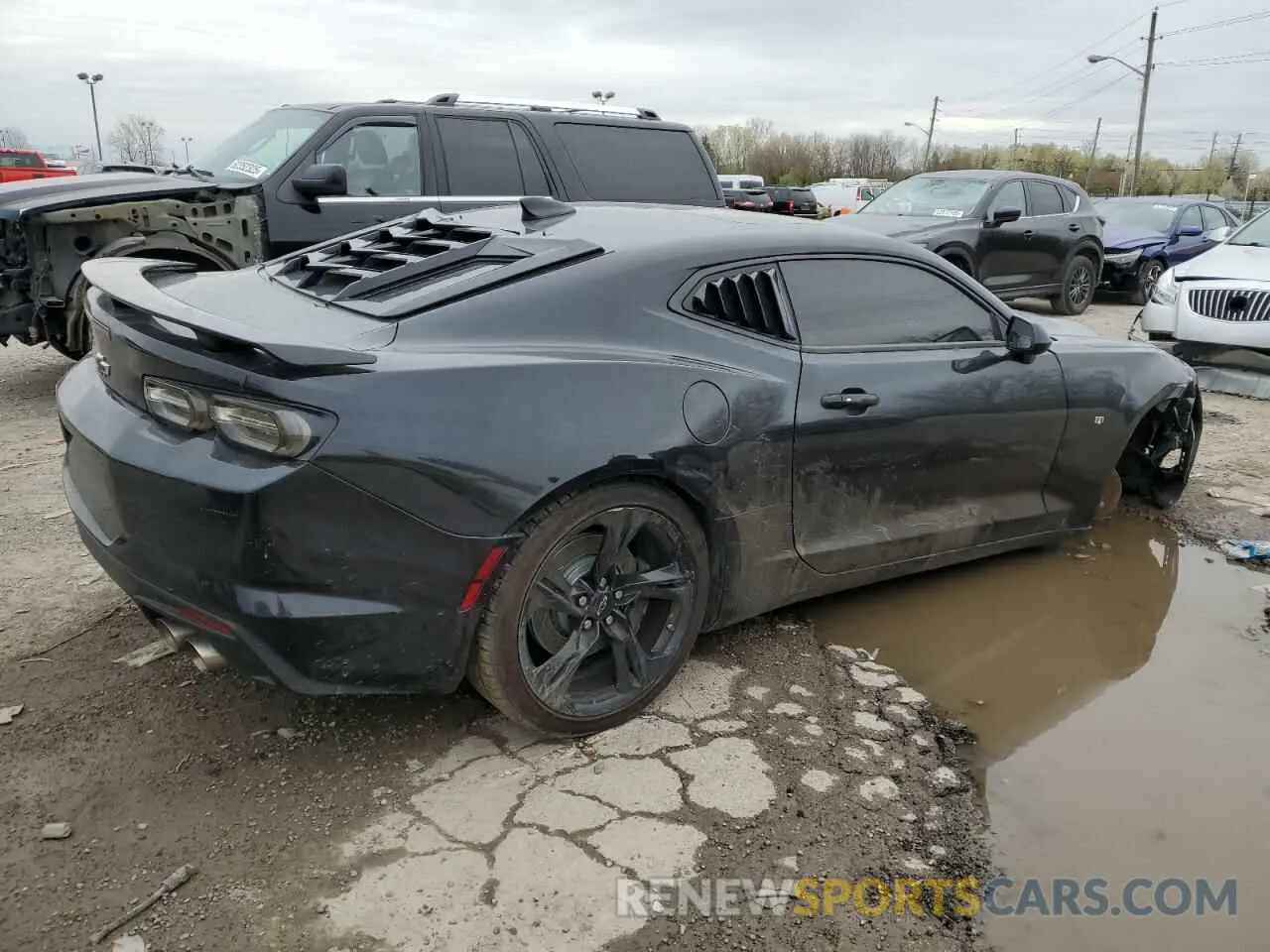 3 Photograph of a damaged car 1G1FF1R71M0138661 CHEVROLET CAMARO 2021