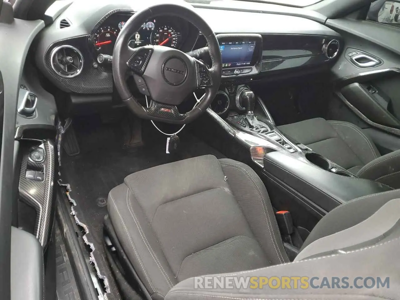 8 Photograph of a damaged car 1G1FF1R71M0138661 CHEVROLET CAMARO 2021