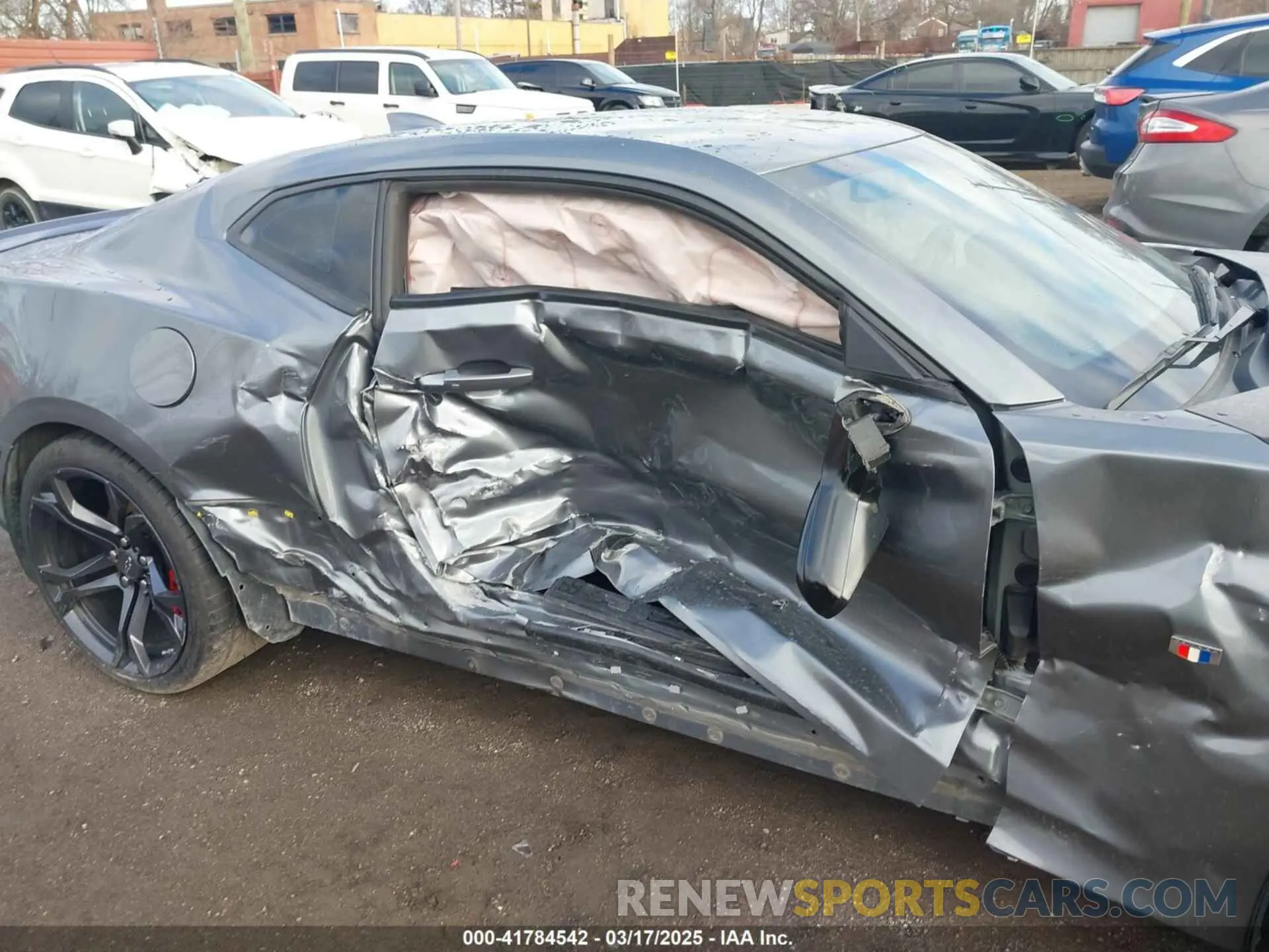 6 Photograph of a damaged car 1G1FF1R73M0103992 CHEVROLET CAMARO 2021