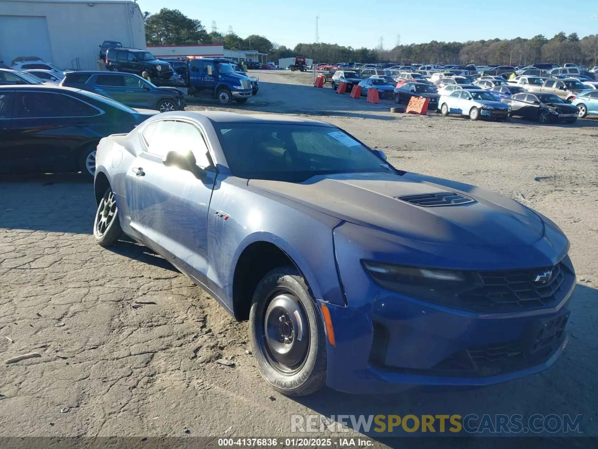 1 Photograph of a damaged car 1G1FF1R74M0100521 CHEVROLET CAMARO 2021