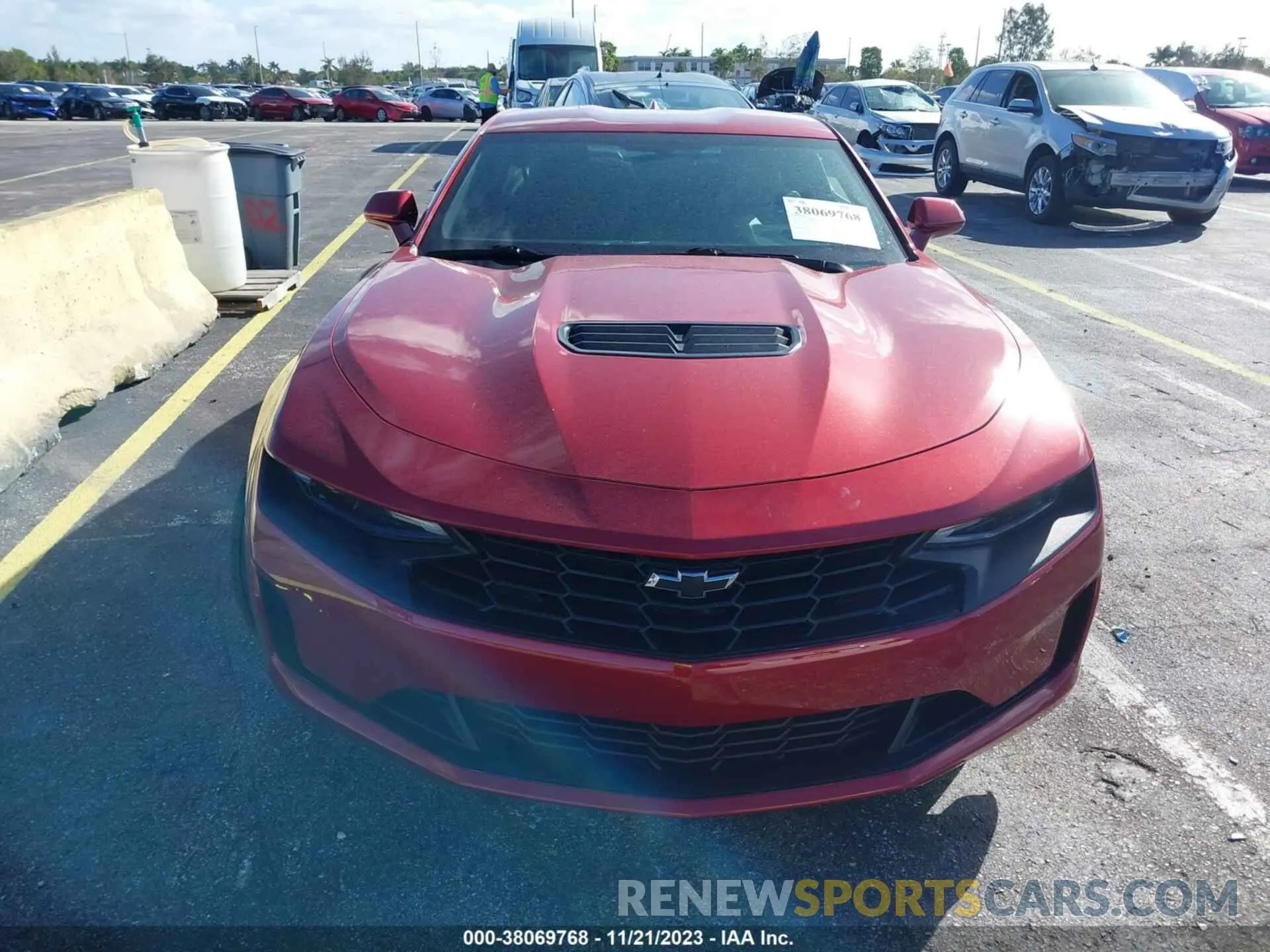 12 Photograph of a damaged car 1G1FF1R75M0110863 CHEVROLET CAMARO 2021