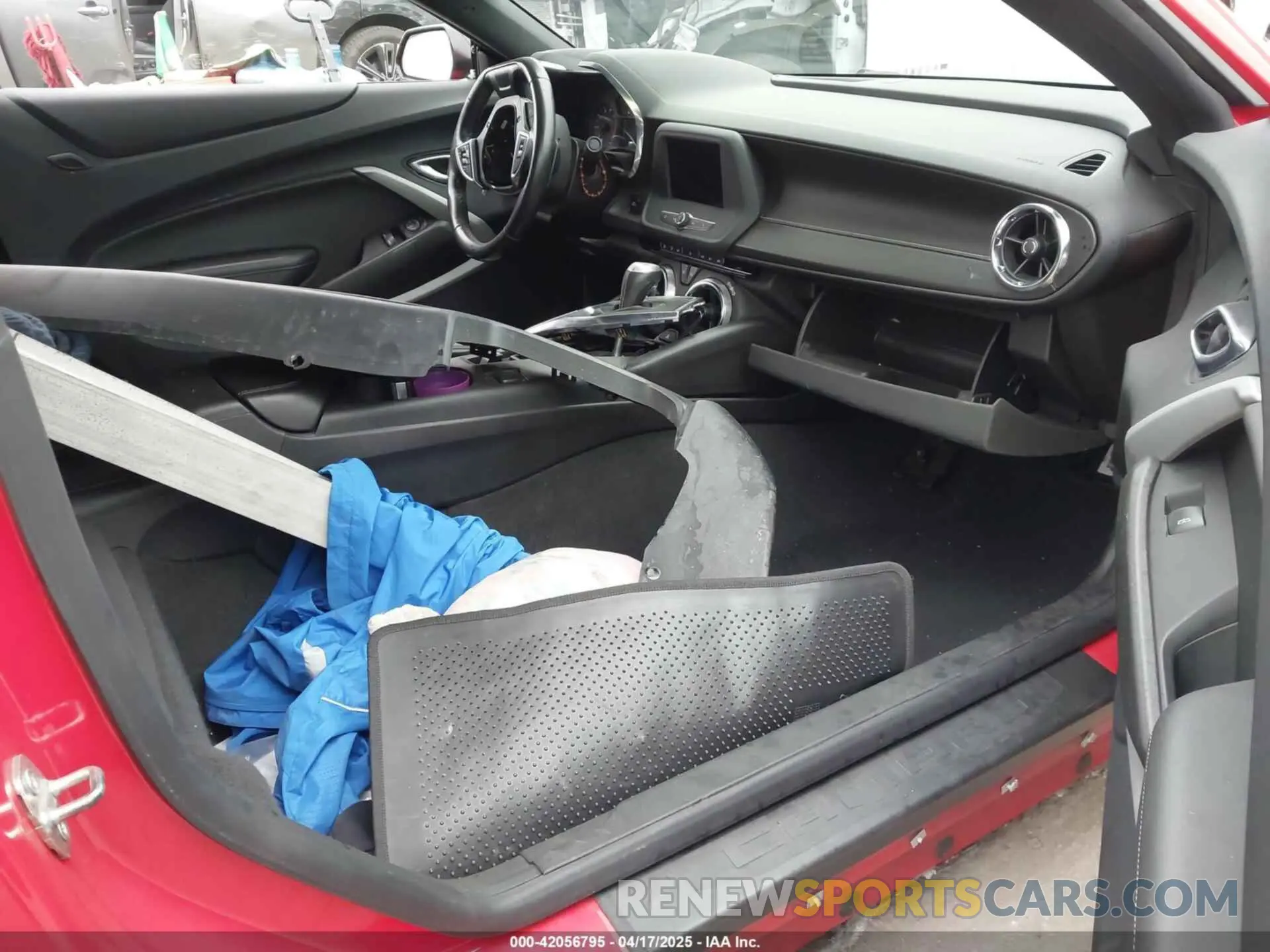 5 Photograph of a damaged car 1G1FF1R75M0139537 CHEVROLET CAMARO 2021