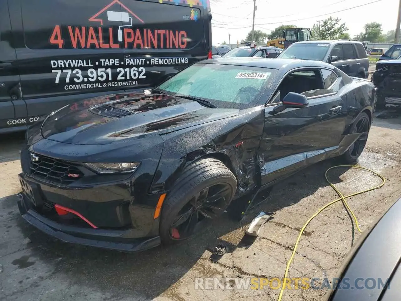1 Photograph of a damaged car 1G1FF1R76M0135268 CHEVROLET CAMARO 2021