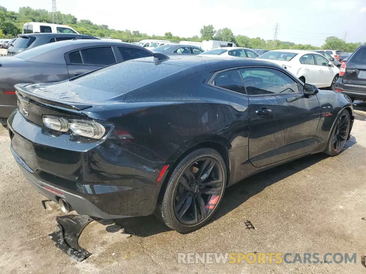 3 Photograph of a damaged car 1G1FF1R76M0135268 CHEVROLET CAMARO 2021