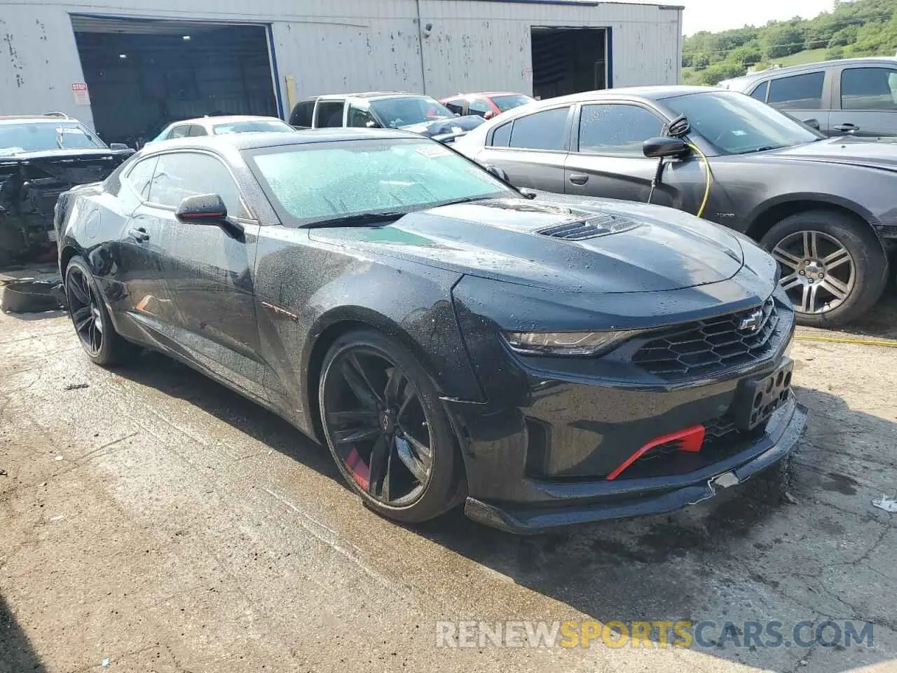 4 Photograph of a damaged car 1G1FF1R76M0135268 CHEVROLET CAMARO 2021