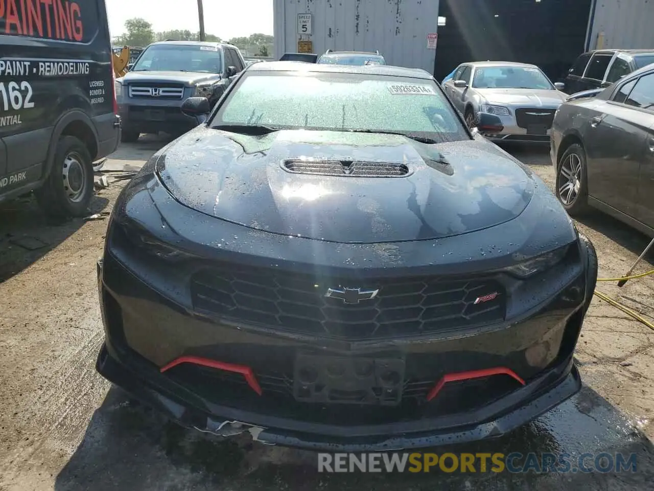 5 Photograph of a damaged car 1G1FF1R76M0135268 CHEVROLET CAMARO 2021