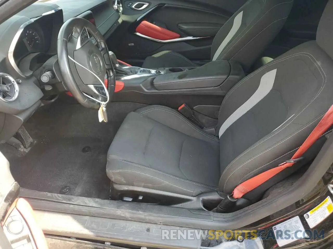 7 Photograph of a damaged car 1G1FF1R76M0135268 CHEVROLET CAMARO 2021