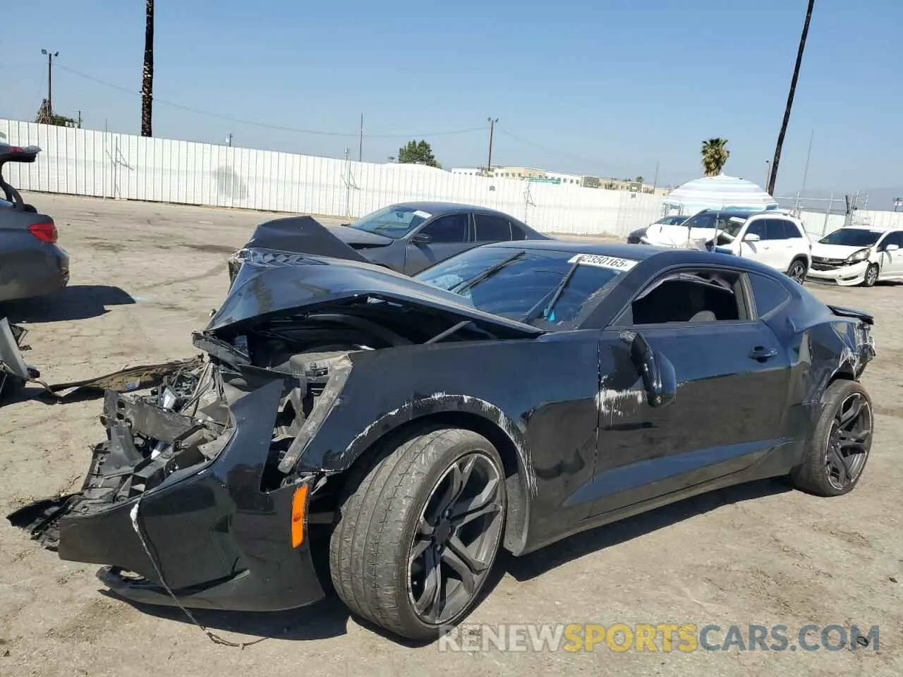 1 Photograph of a damaged car 1G1FF1R77M0130242 CHEVROLET CAMARO 2021