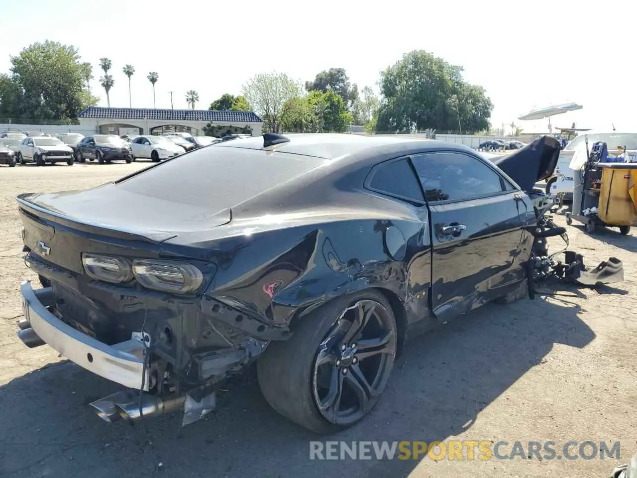 3 Photograph of a damaged car 1G1FF1R77M0130242 CHEVROLET CAMARO 2021