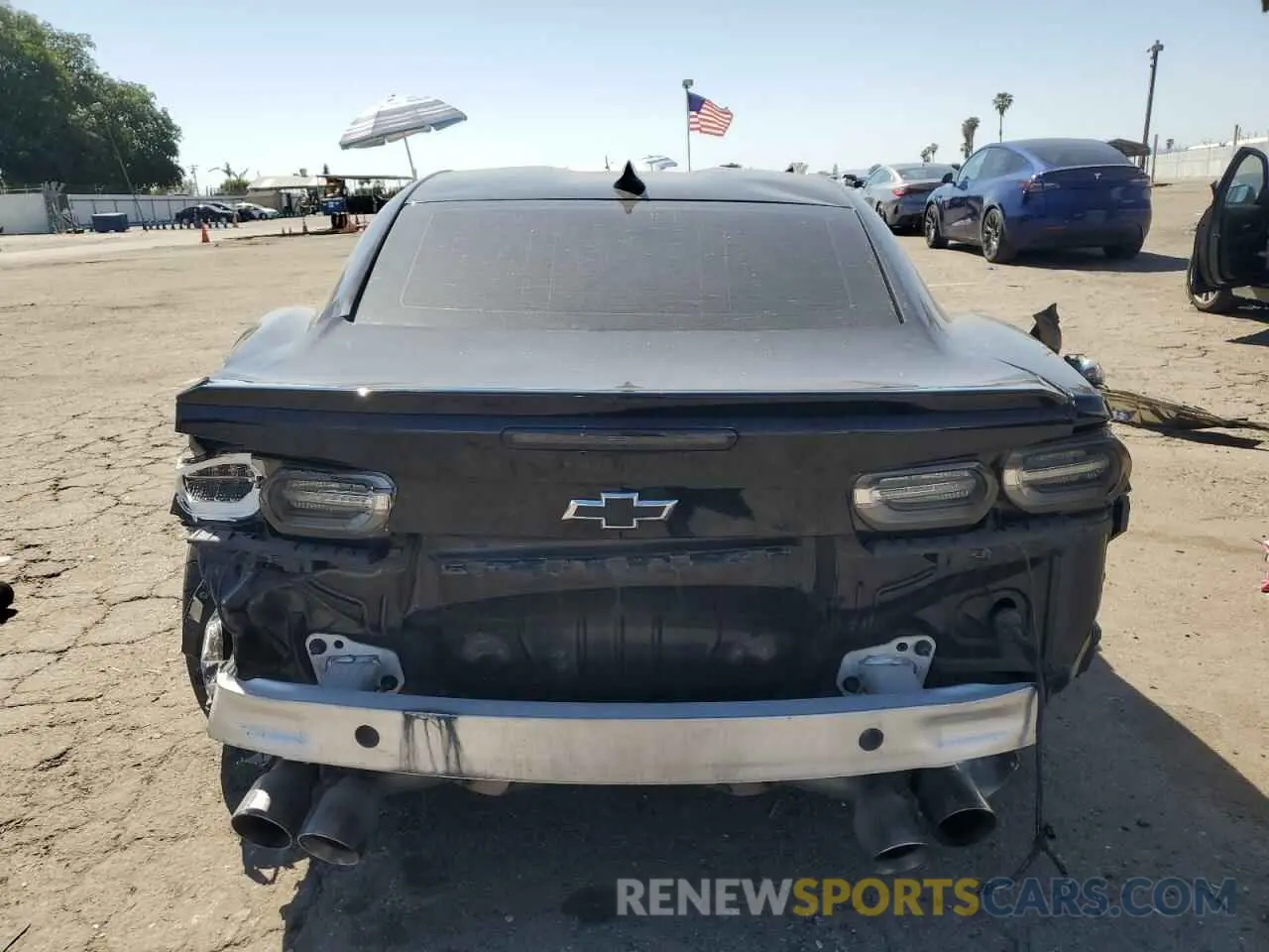 6 Photograph of a damaged car 1G1FF1R77M0130242 CHEVROLET CAMARO 2021