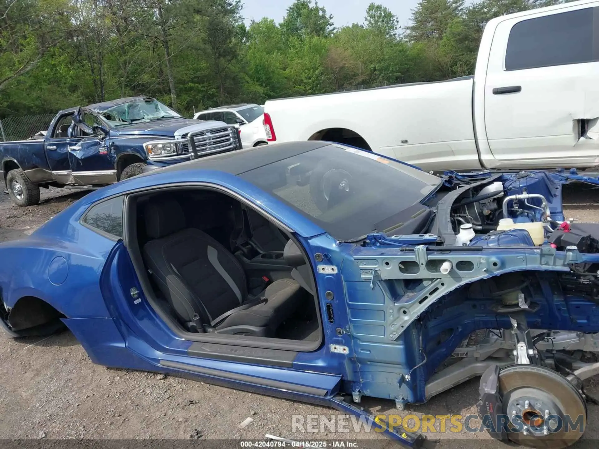 12 Photograph of a damaged car 1G1FF1R78M0123932 CHEVROLET CAMARO 2021