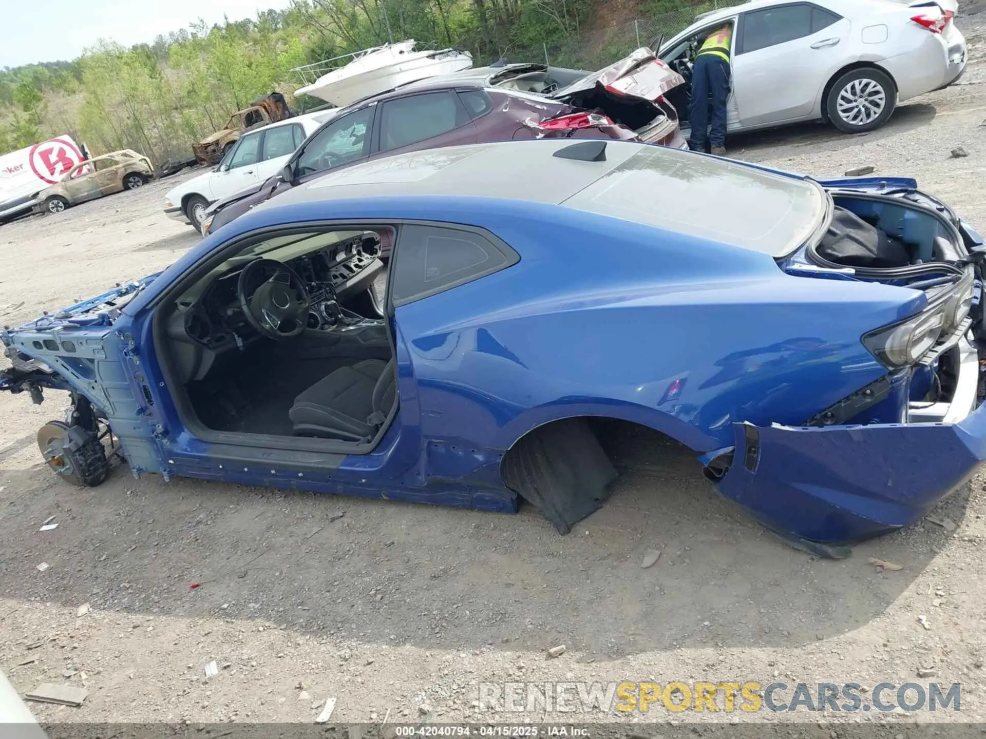 13 Photograph of a damaged car 1G1FF1R78M0123932 CHEVROLET CAMARO 2021