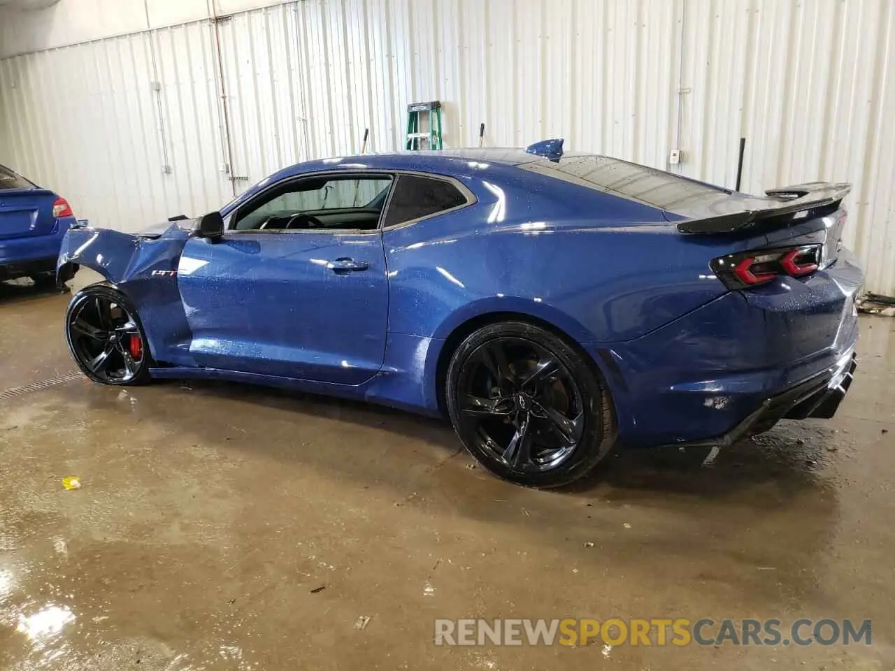 2 Photograph of a damaged car 1G1FF1R79M0100594 CHEVROLET CAMARO 2021