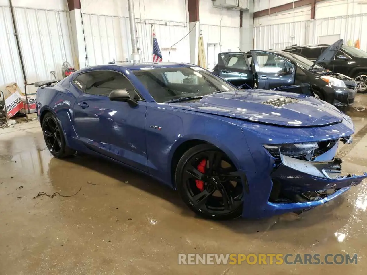 4 Photograph of a damaged car 1G1FF1R79M0100594 CHEVROLET CAMARO 2021