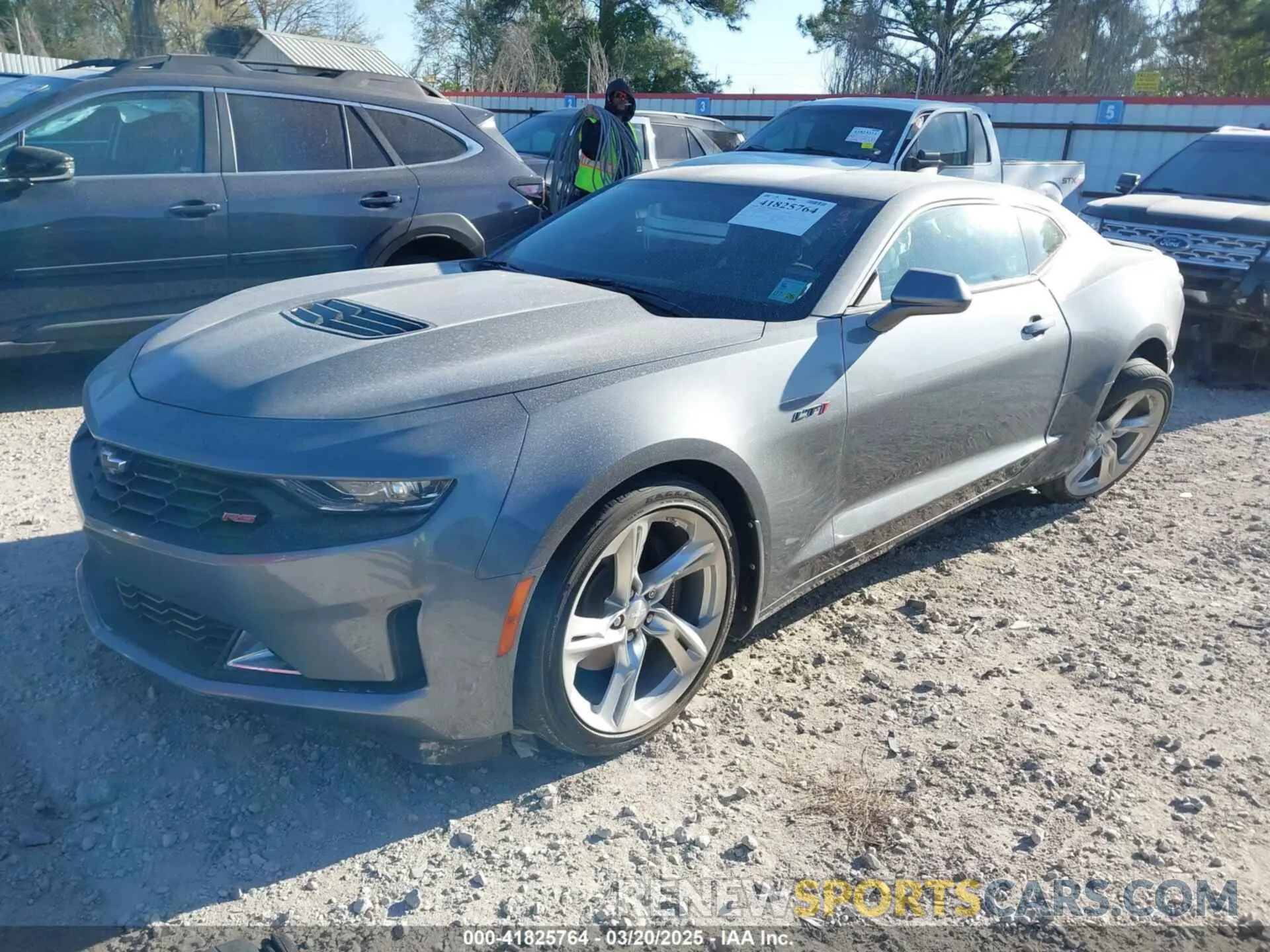 2 Photograph of a damaged car 1G1FF1R79M0115399 CHEVROLET CAMARO 2021