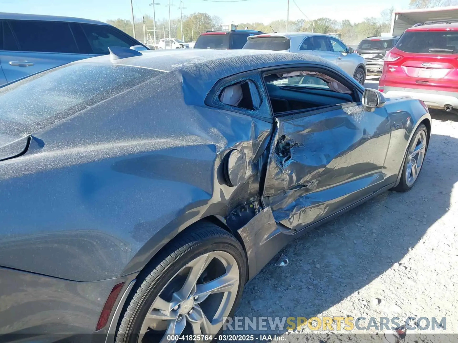 6 Photograph of a damaged car 1G1FF1R79M0115399 CHEVROLET CAMARO 2021