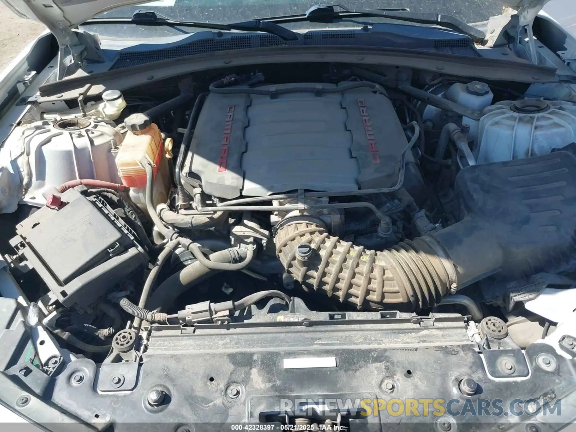 10 Photograph of a damaged car 1G1FF1R79M0128878 CHEVROLET CAMARO 2021