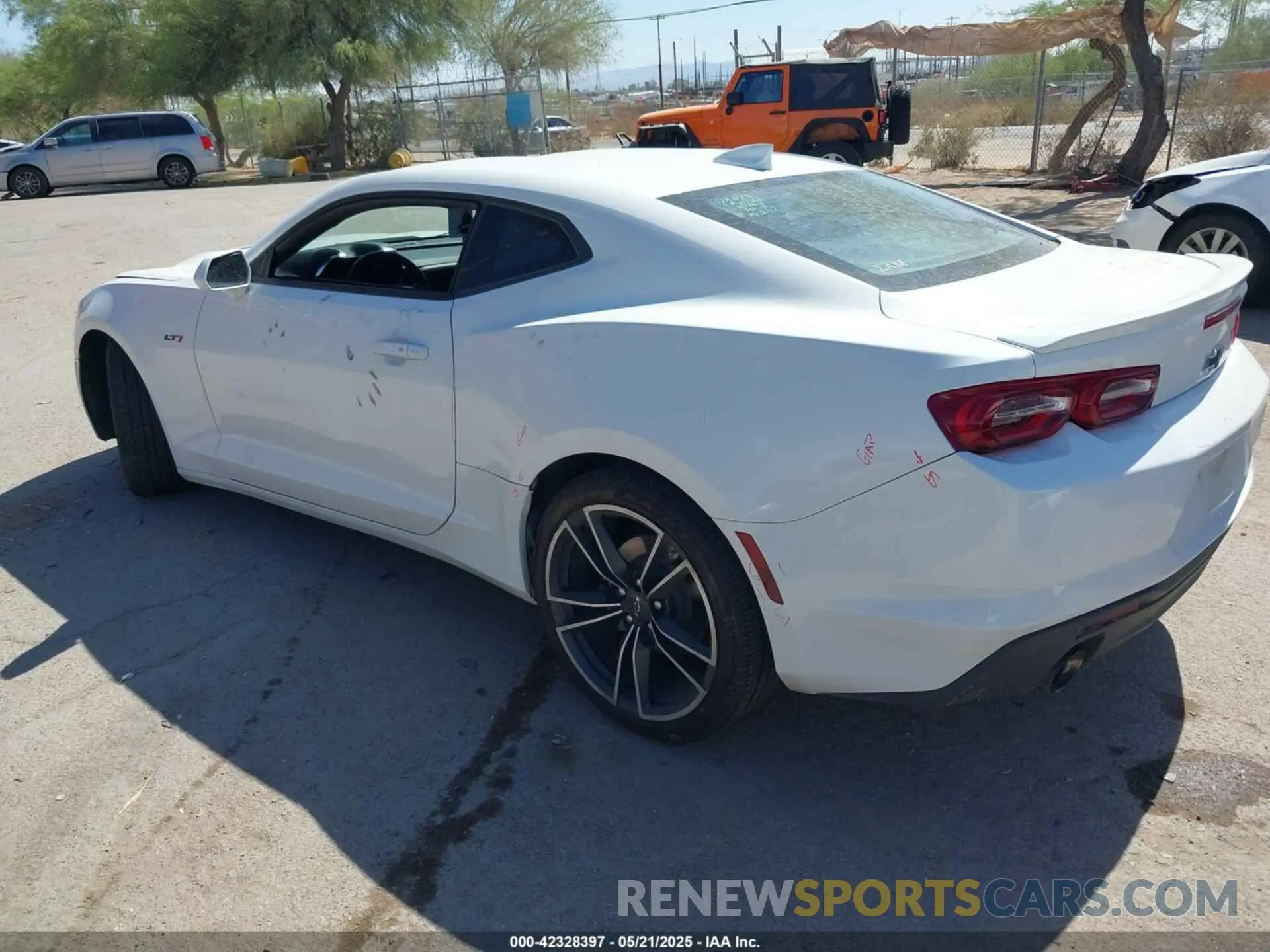 3 Photograph of a damaged car 1G1FF1R79M0128878 CHEVROLET CAMARO 2021